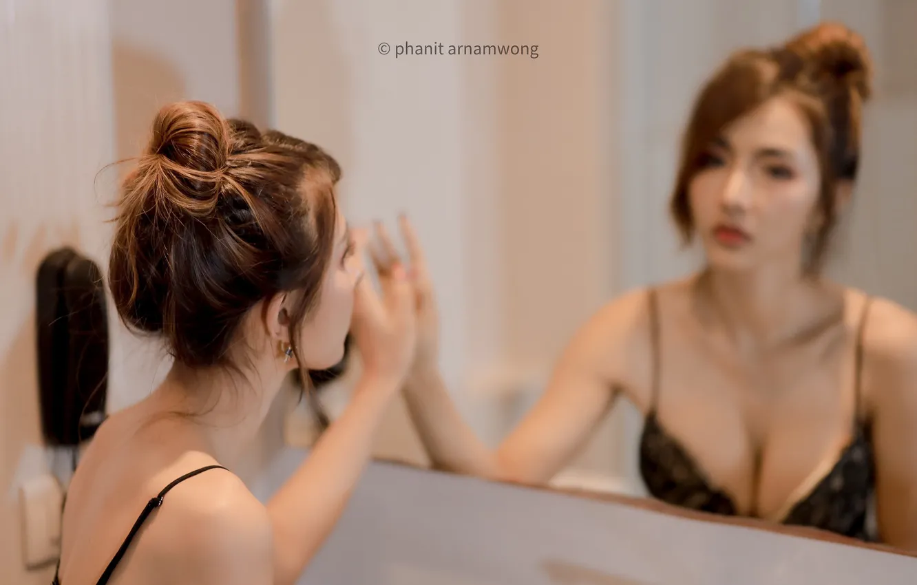 Фото обои girl, sexy, girls, woman, model, china, cute, person
