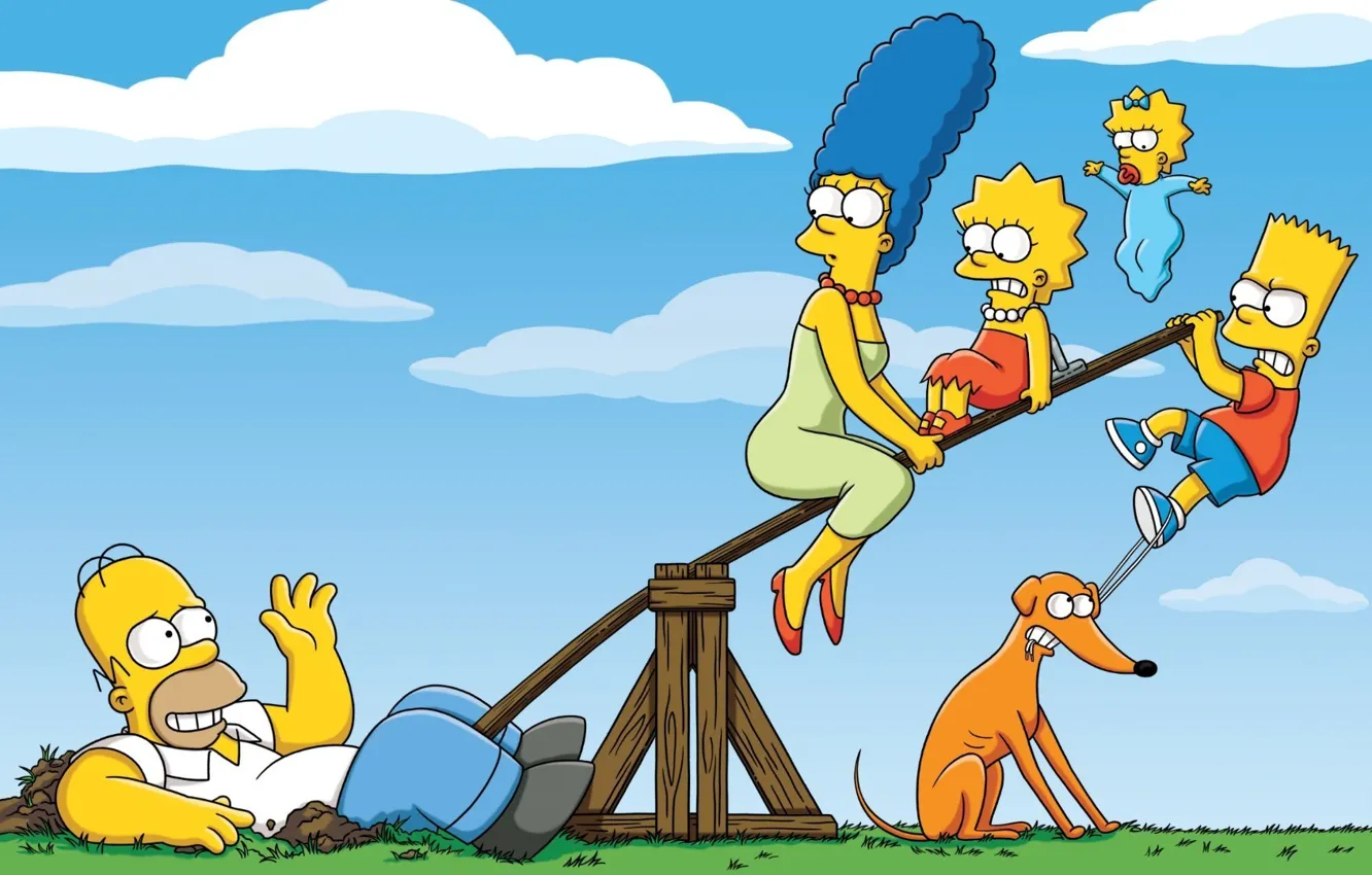 Фото обои Симпсоны, The Simpsons, Homer Simpson