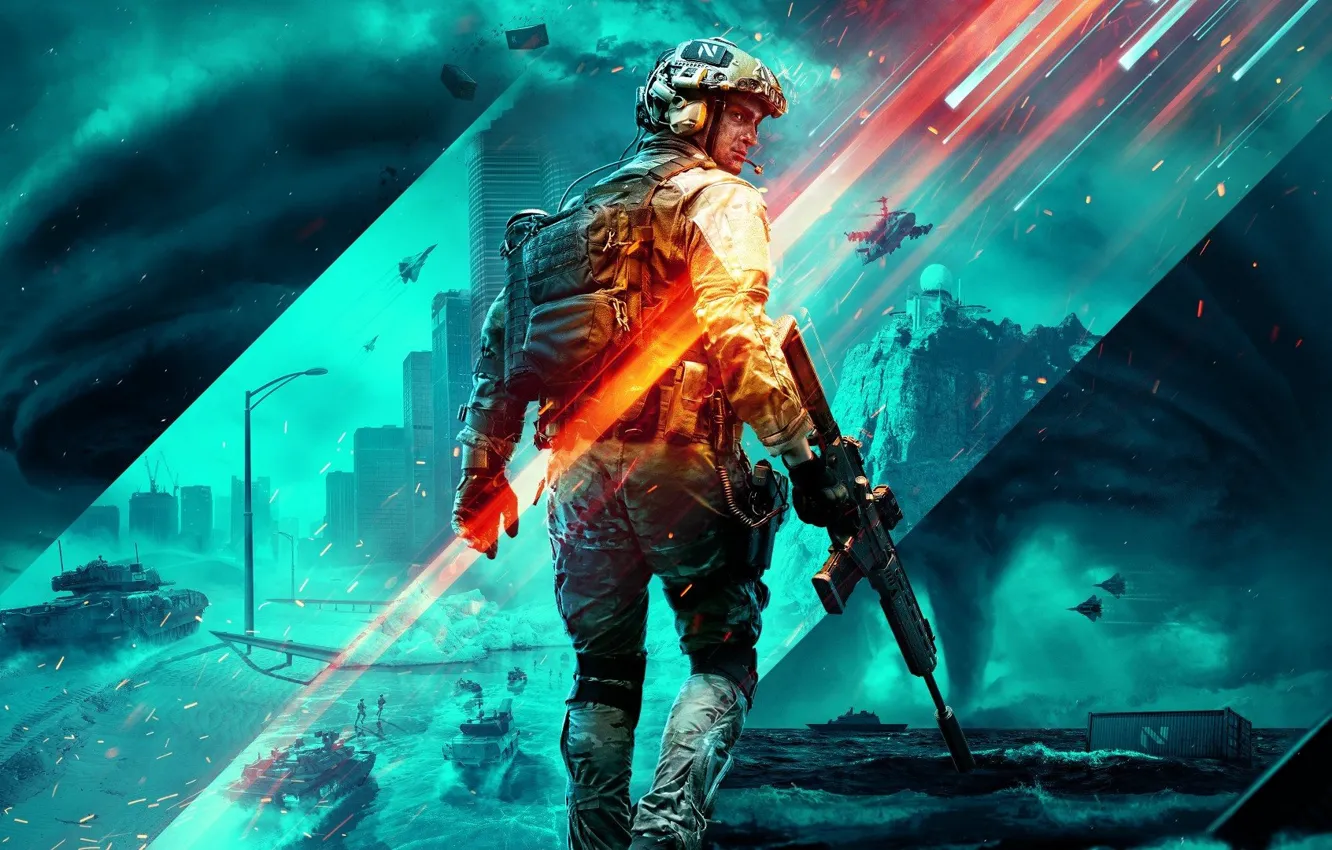 Фото обои Battlefield, Electronic Arts, DICE, EA, Battlefield 2042, 2042