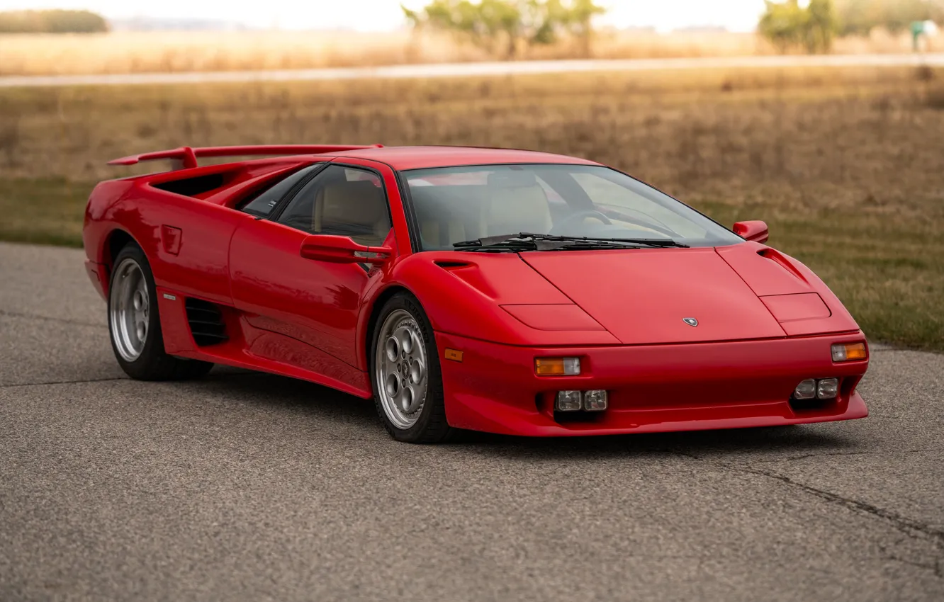 Фото обои Lamborghini, Diablo, 1994, Lamborghini Diablo VT