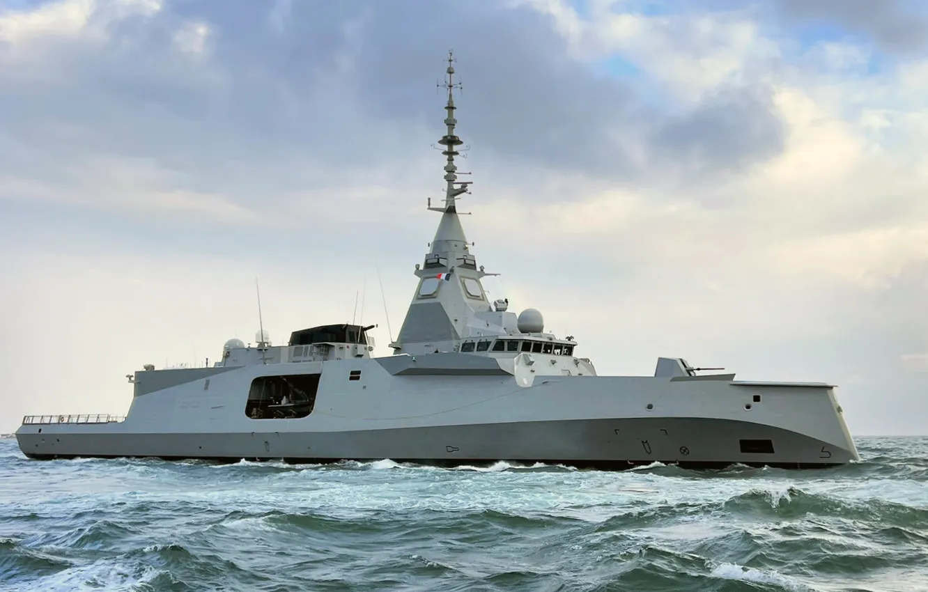 Фото обои фрегат, ВМС Франции, Amiral Ronarc'h