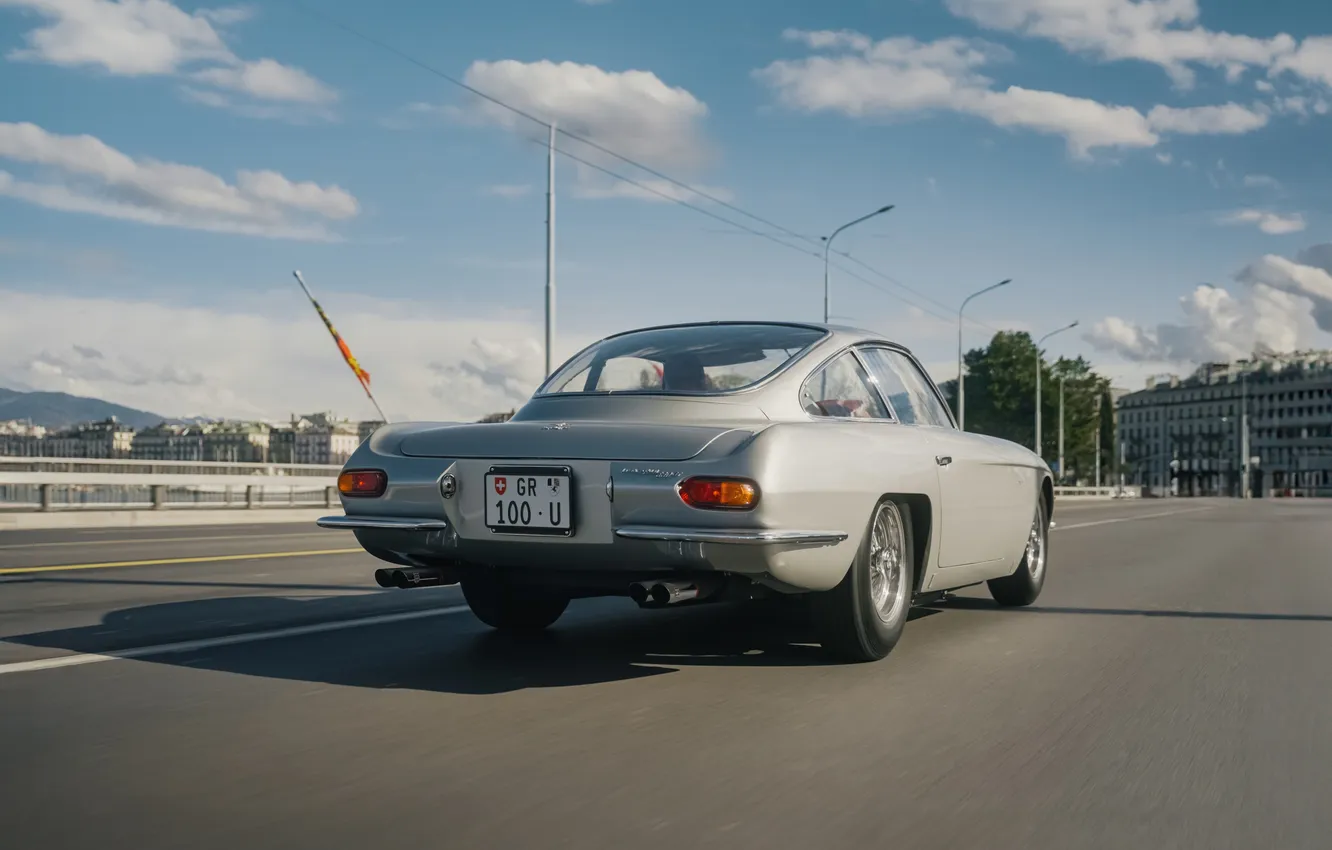 Фото обои Lamborghini, 350 GT, 1964, Lamborghini 350 GT