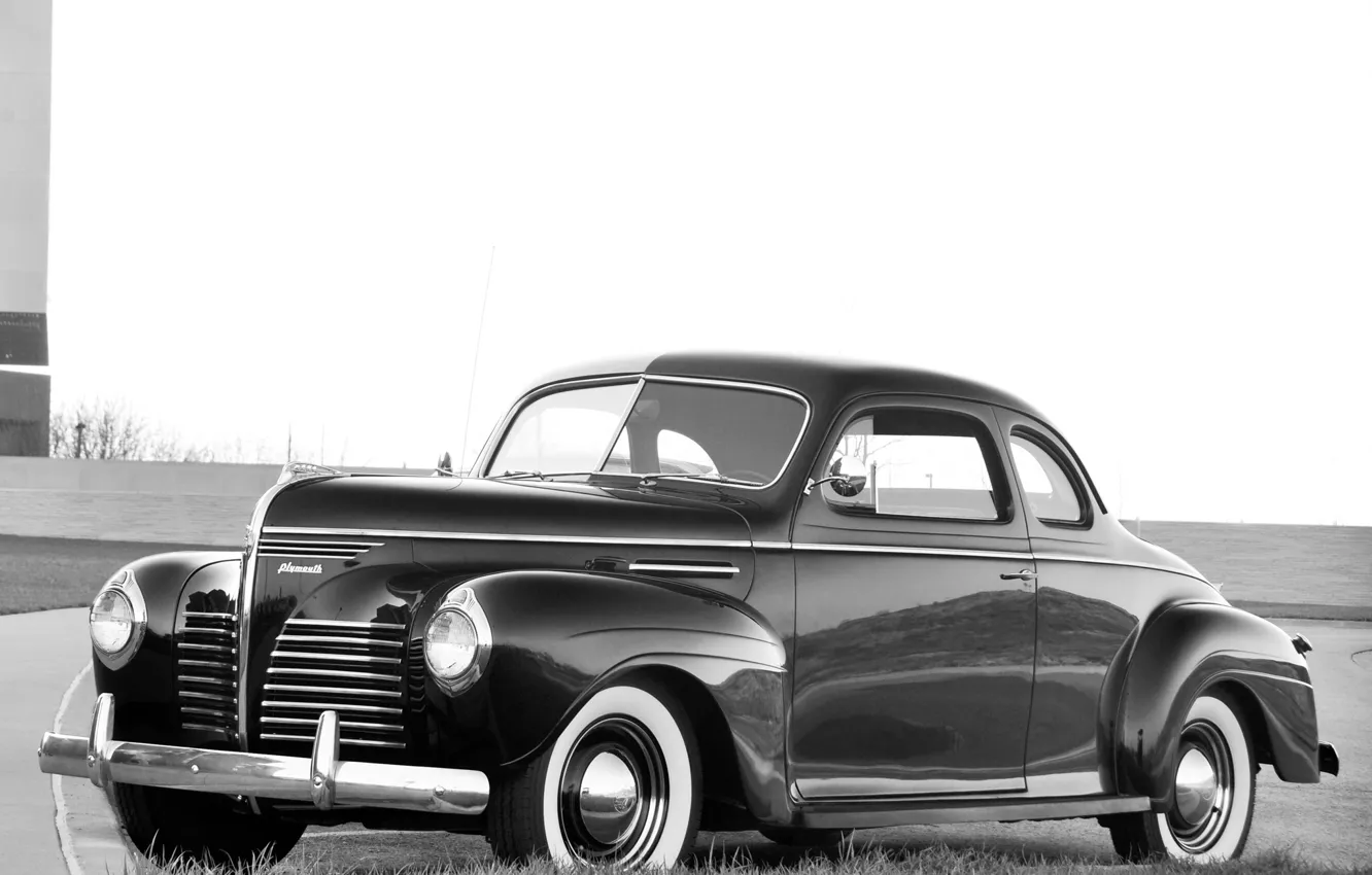 Фото обои Plymouth, DeLuxe, Coupe (P10), 1940