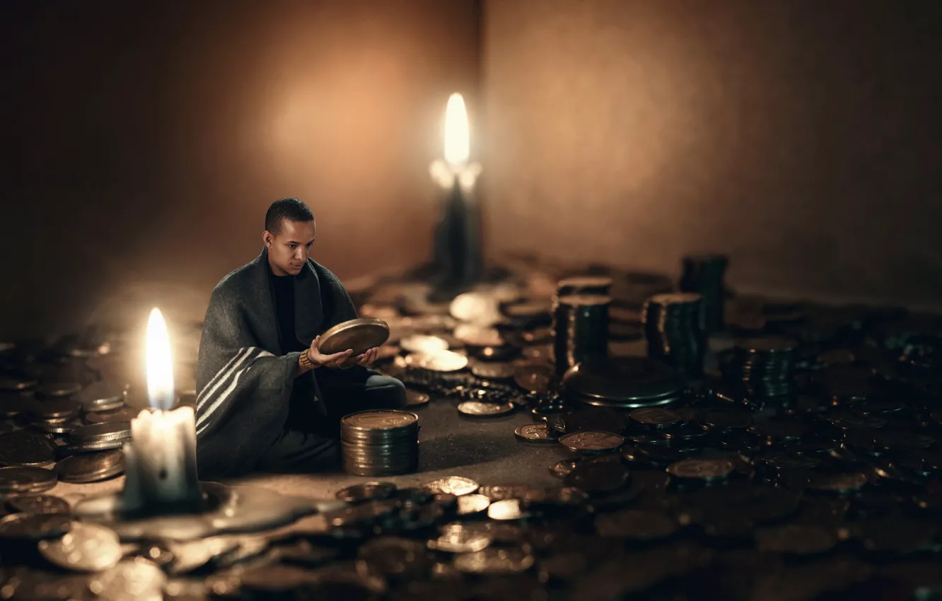 Фото обои деньги, ситуация, Alibaba
