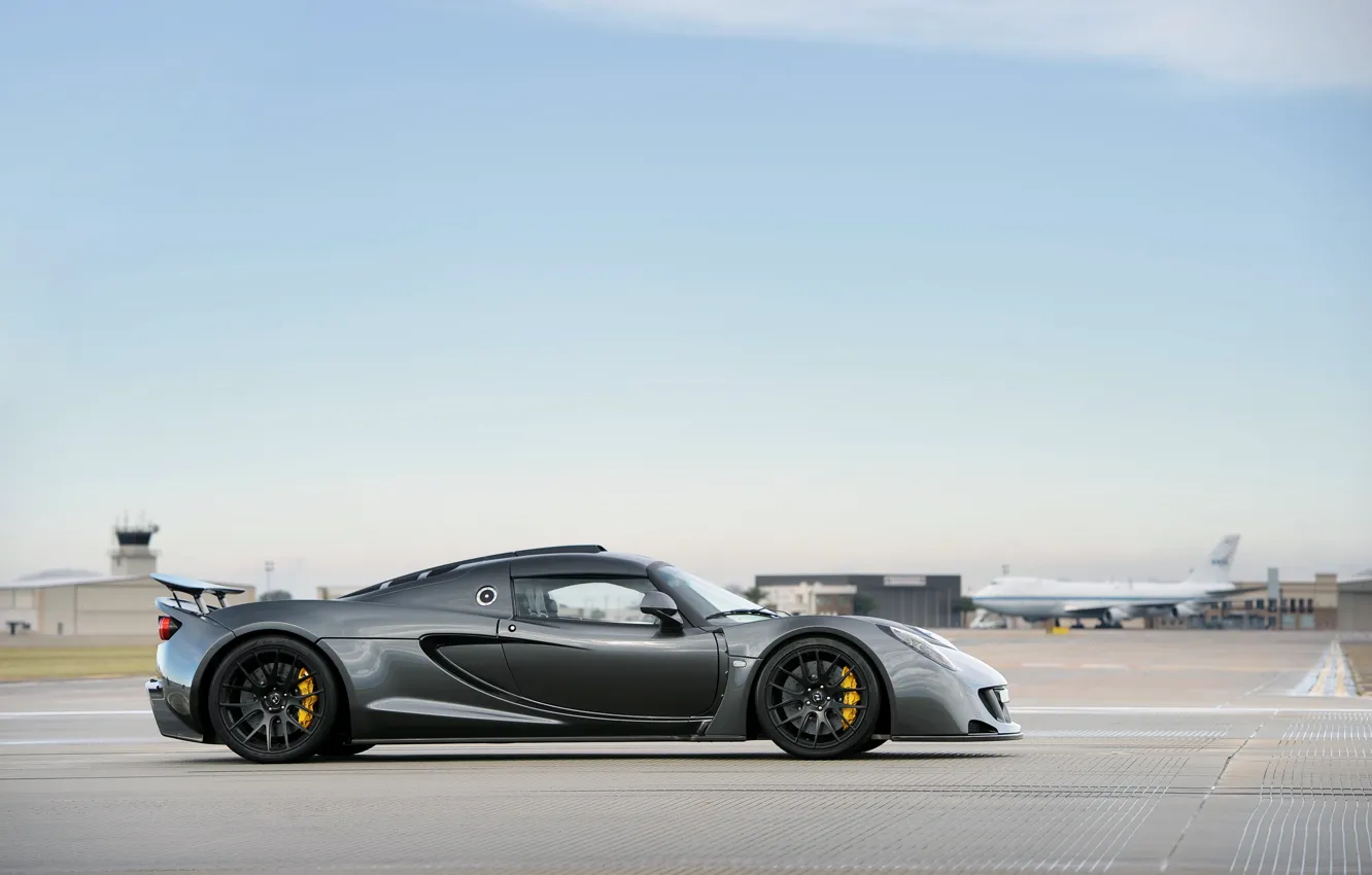 Фото обои side, Hennessey, Venom, Hennessey Venom GT