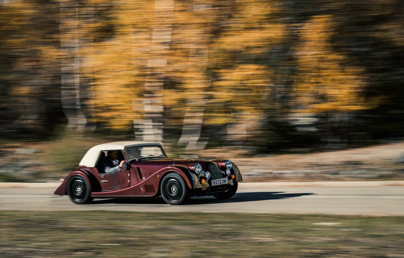 Фото обои Morgan, drive, Morgan Plus Six, Plus Six