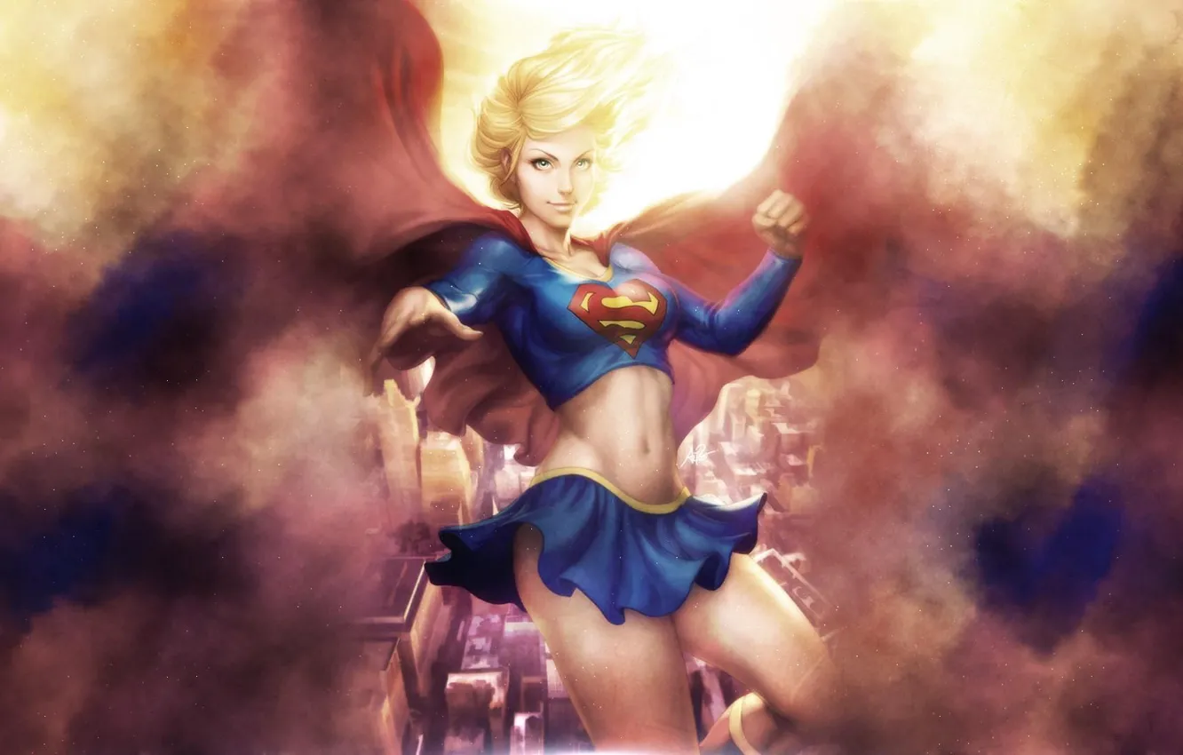 Фото обои art, dc universe, DC Comics, Supergirl, Kara Zor-El