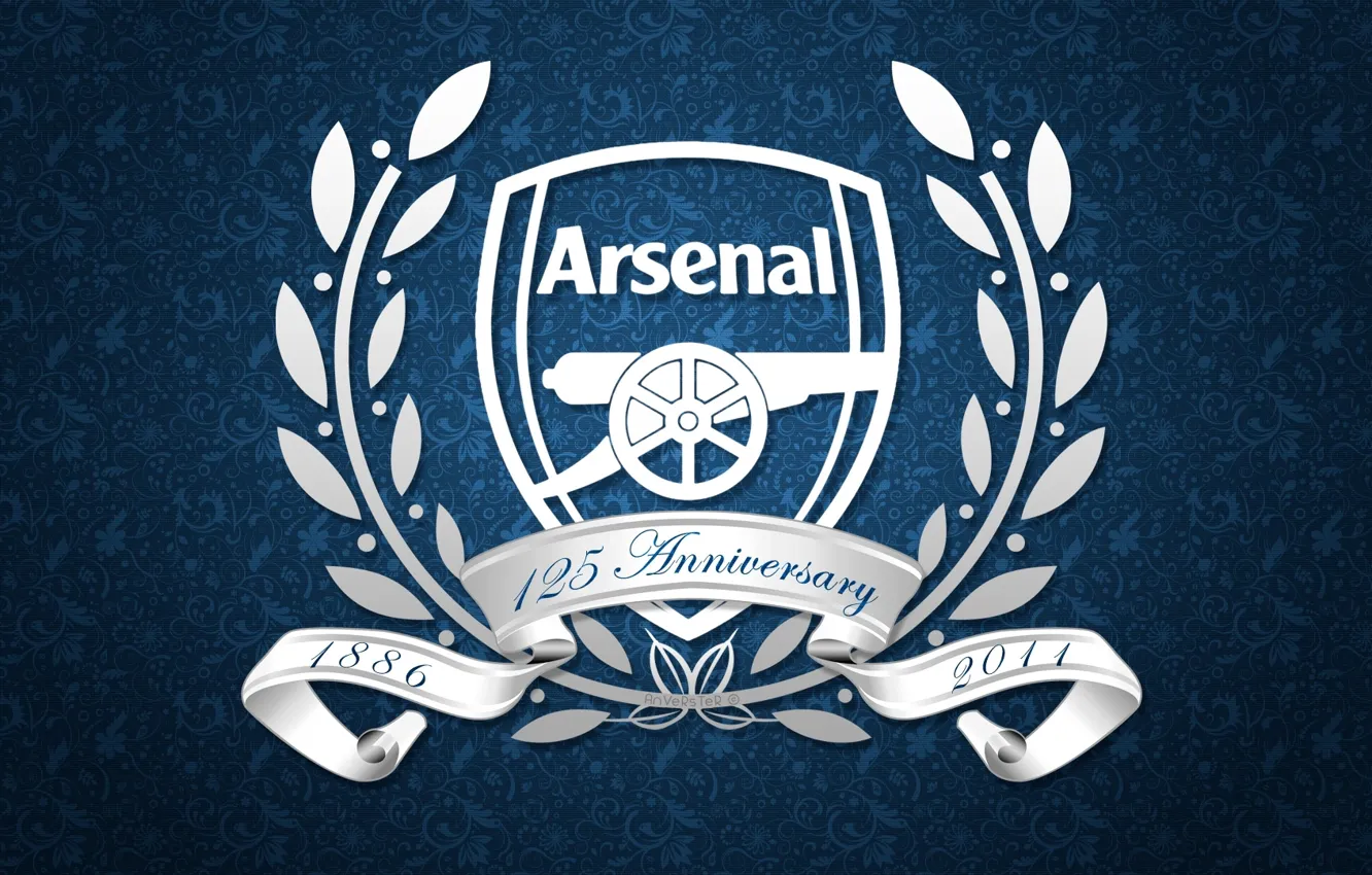Фото обои фон, логотип, эмблема, герб, Арсенал, Arsenal, Football Club, The Gunners