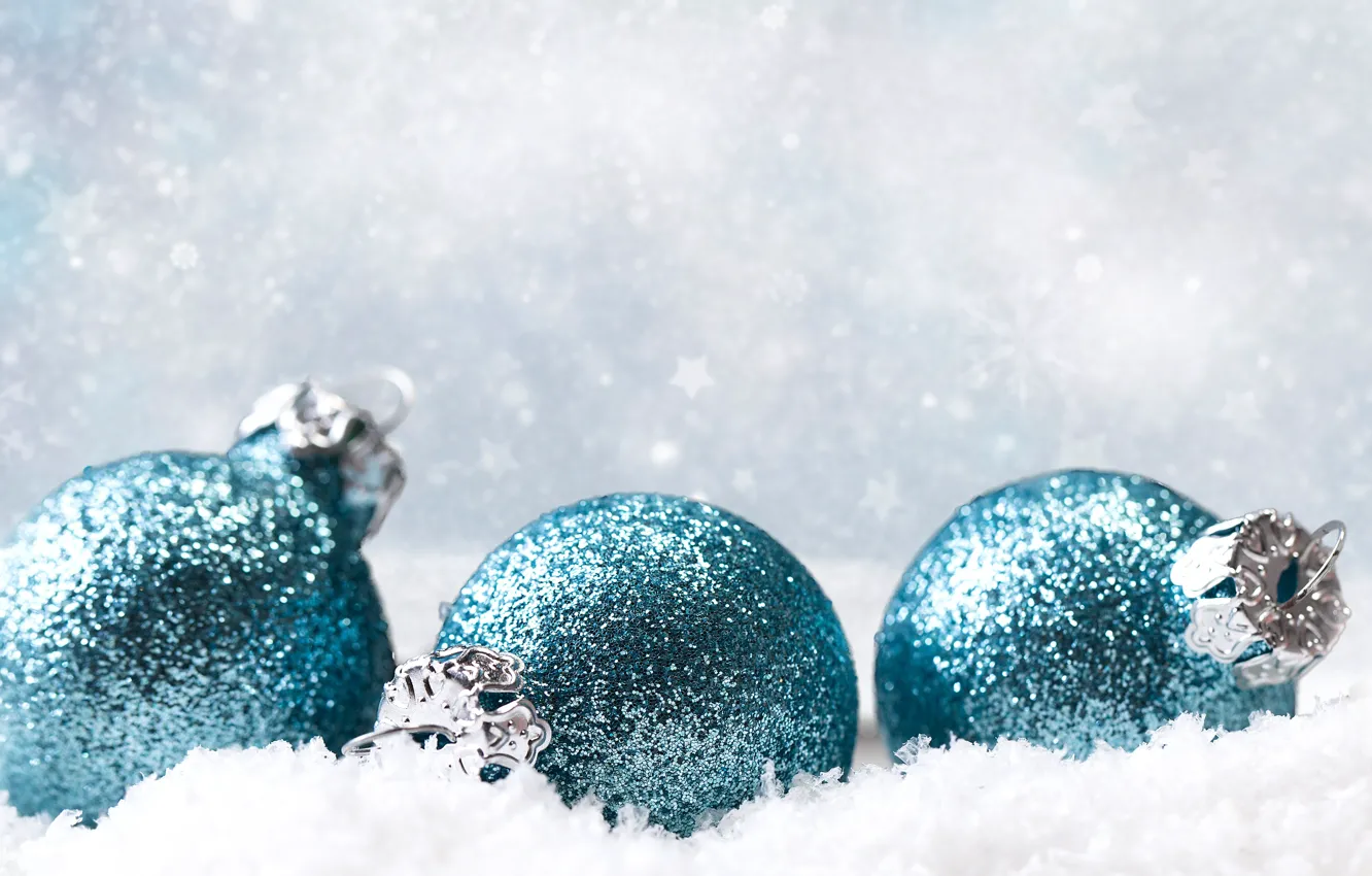 Фото обои шарики, украшения, праздник, Новый Год, Рождество, Christmas, New Year