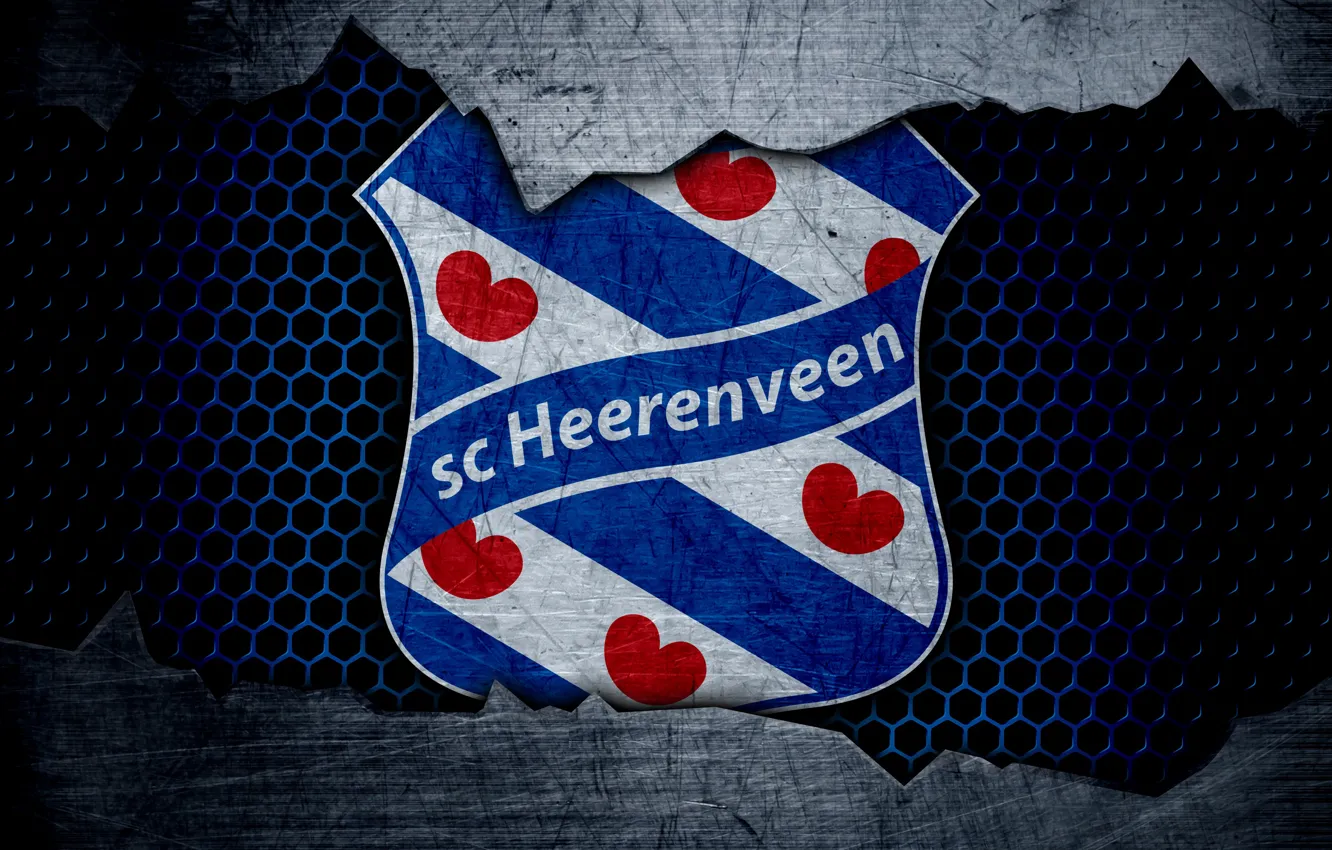 Фото обои wallpaper, sport, logo, football, Heerenveen