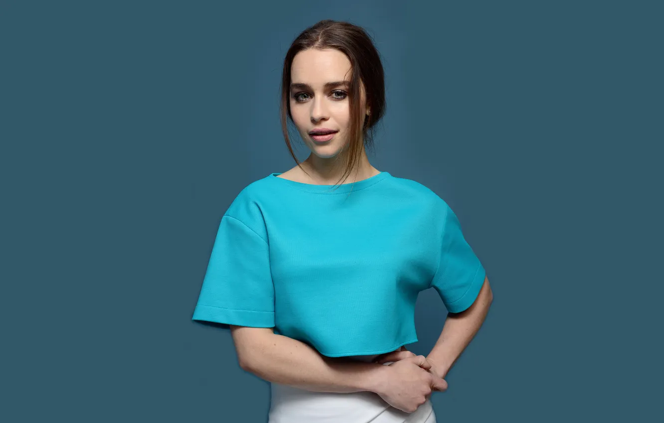 Фото обои портрет, фотосессия, Emilia Clarke