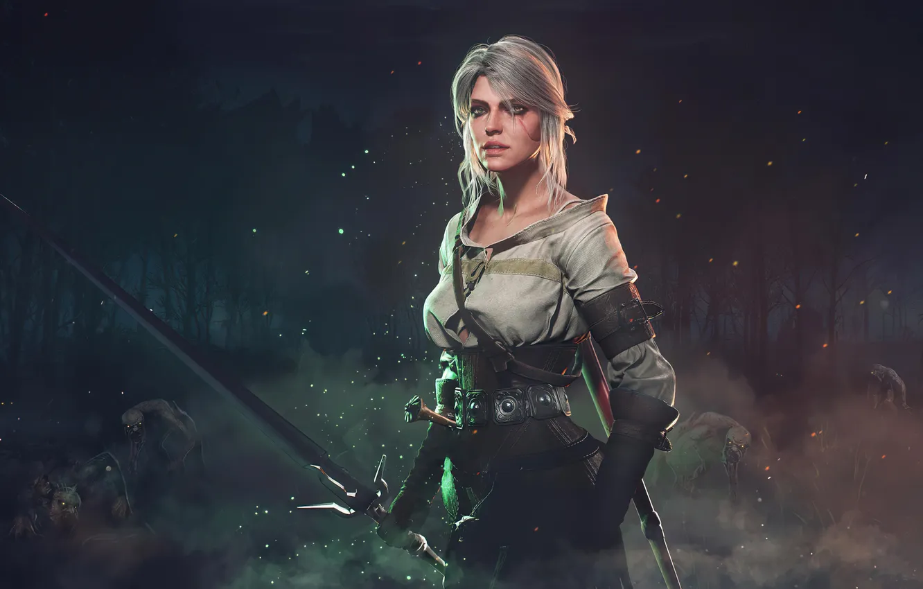 Фото обои the witcher, games, Ciri