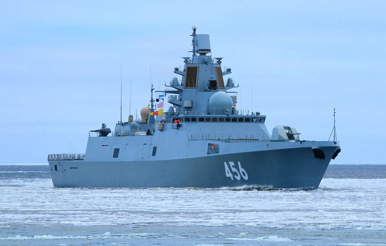 Фото обои корабль, фрегат, сторожевой, Адмирал Головко