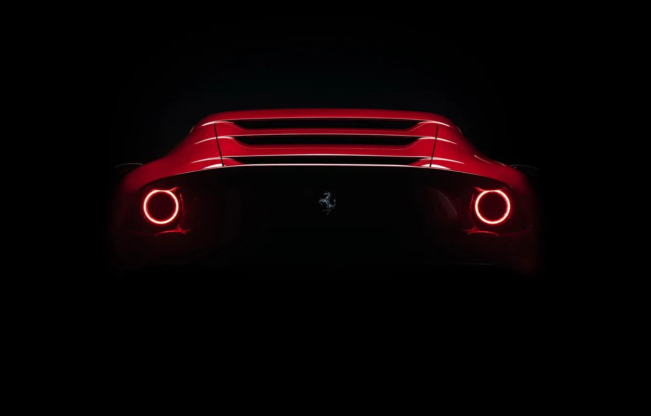 Фото обои Ferrari, 2020, Omologata