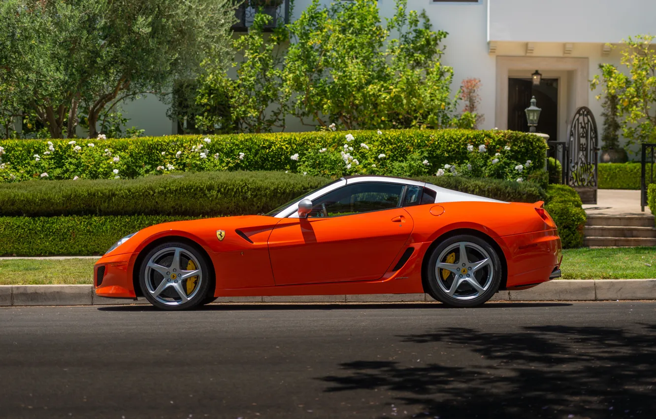 Фото обои Ferrari, SA Aperta, side view, Ferrari SA Aperta