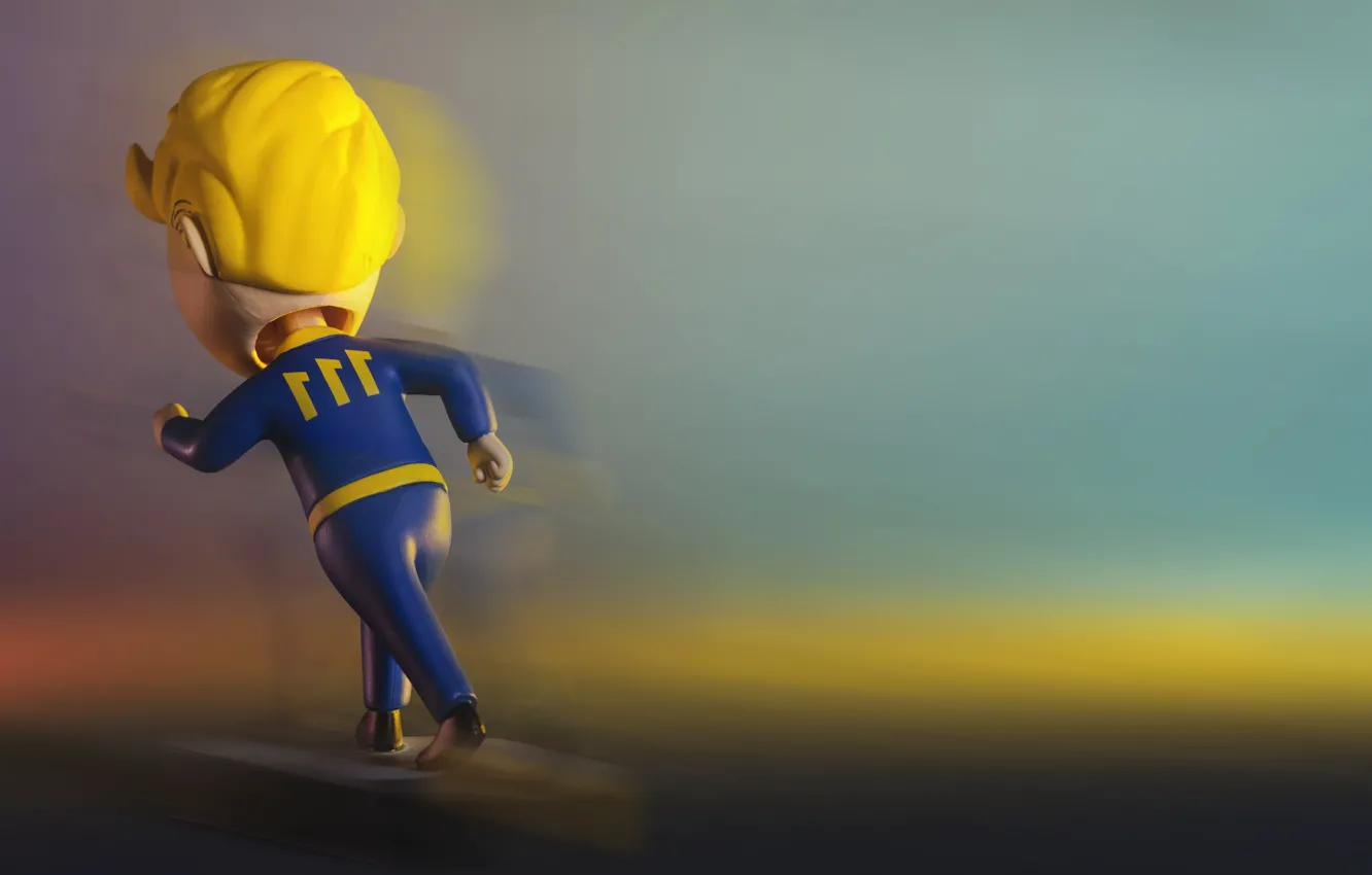 Фото обои Fallout, Bethesda Softworks, Bethesda, Фигурка, Bethesda Game Studios, Vault Boy, Волт-Бой, Бетезда