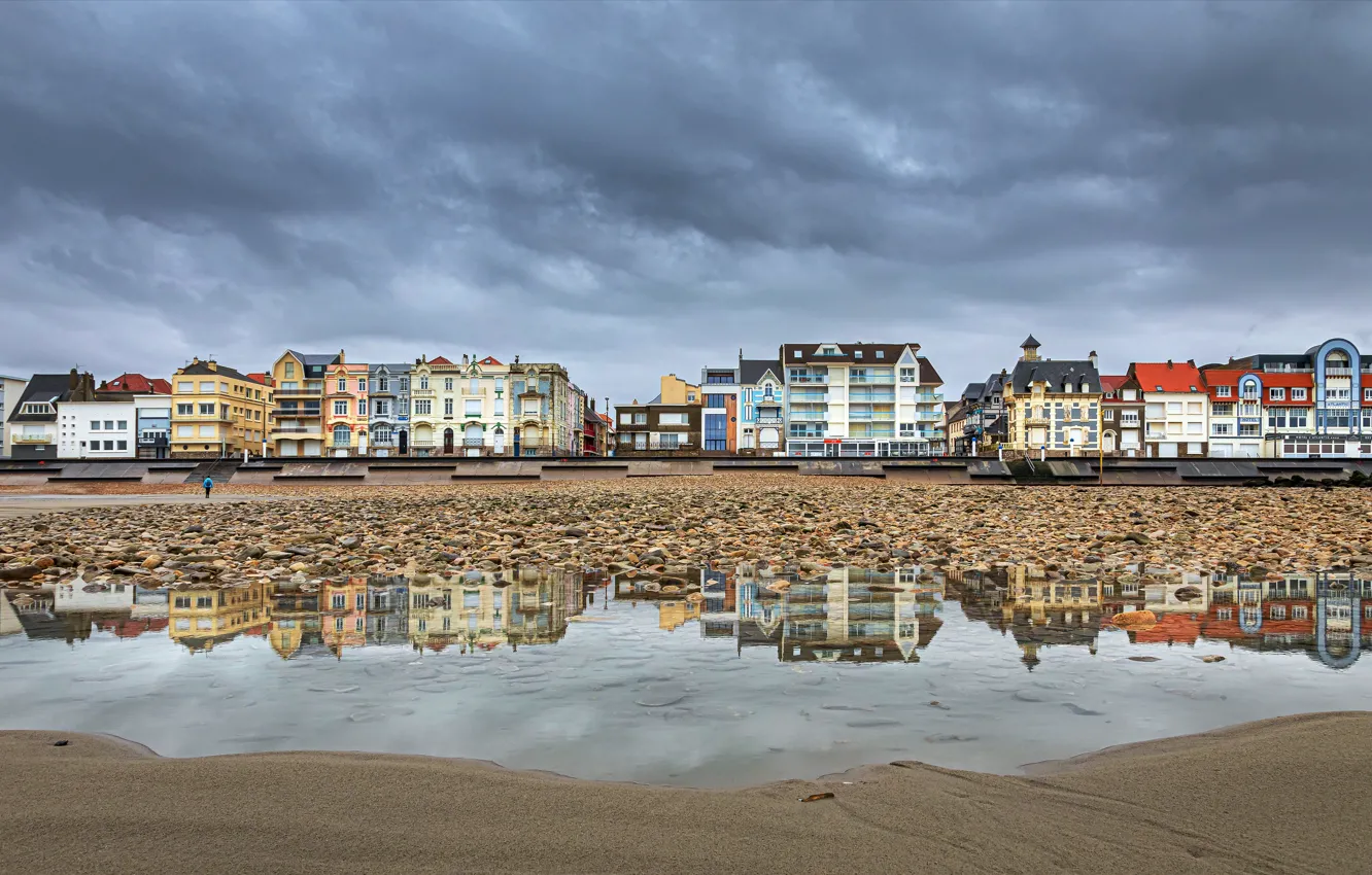 Фото обои France, Paysages de Mer, Côte d'Opale, Wimereux