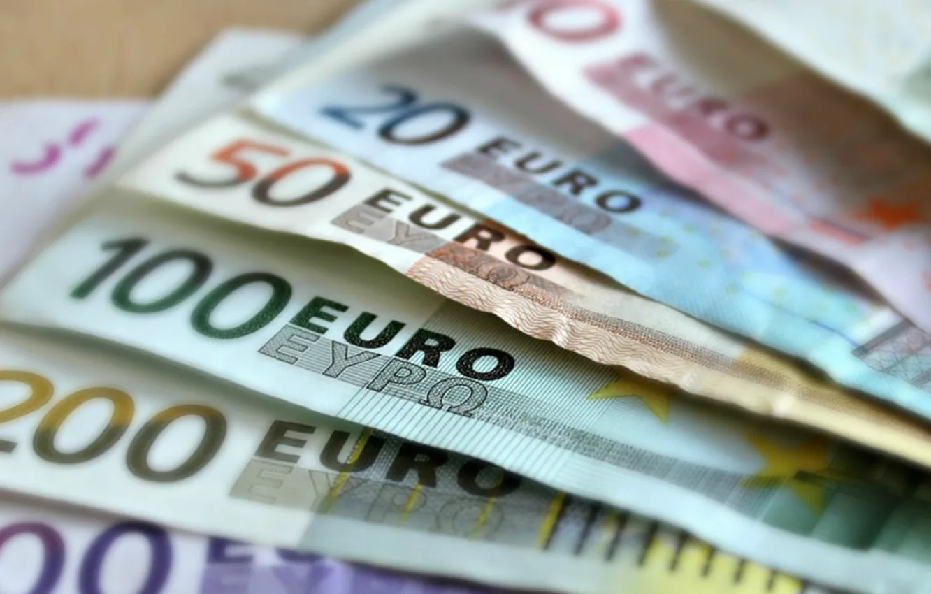 Фото обои деньги, Euro, валюта, бабло