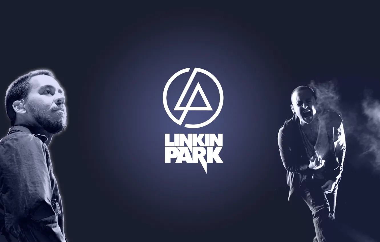 Фото обои рок-группа, Linkin Park, Mike Shinoda, Chester Bennington, Честер Беннингтон, Майк Шинода, альтернативная, Линкин Парк