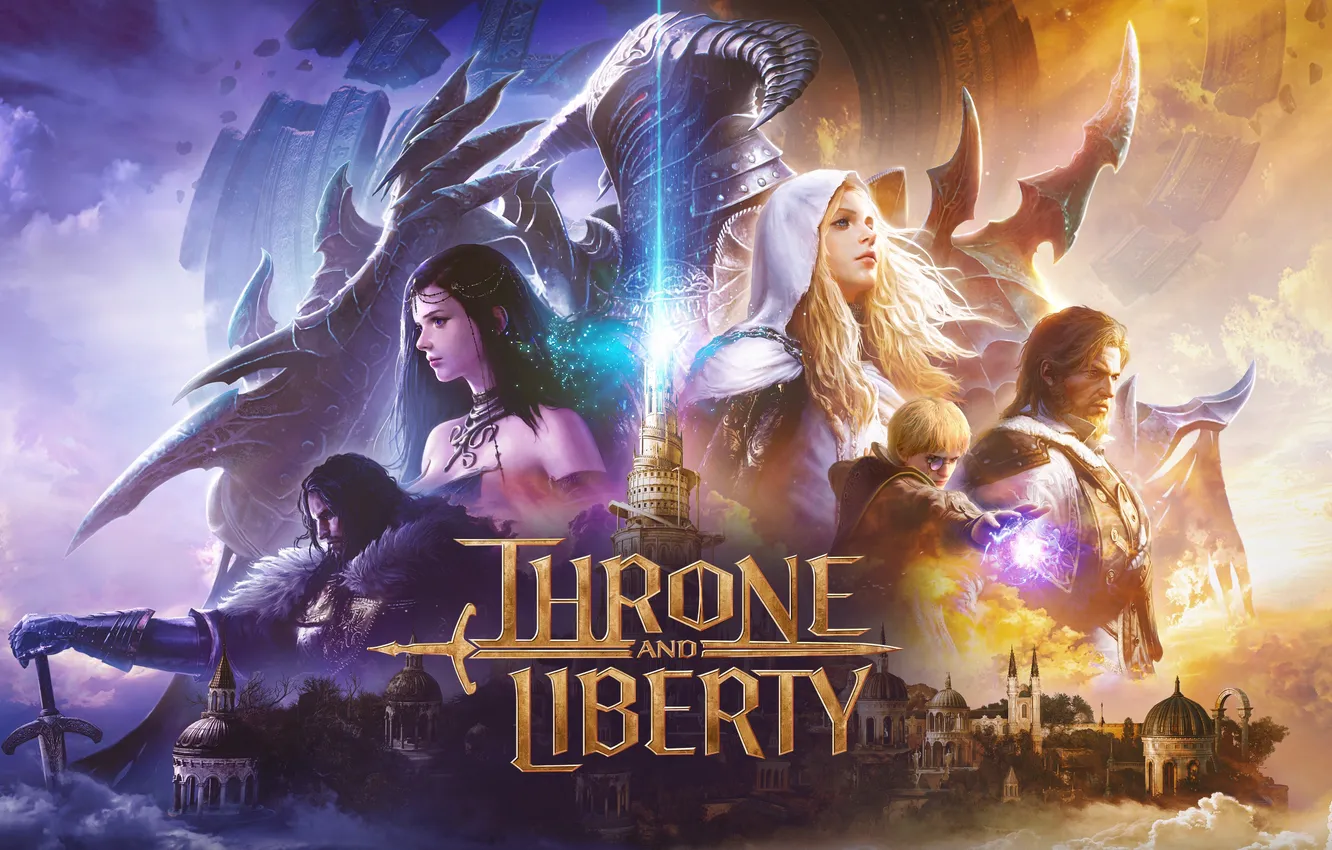 Фото обои Games, Game Art, 2024 Games, Throne and Liberty