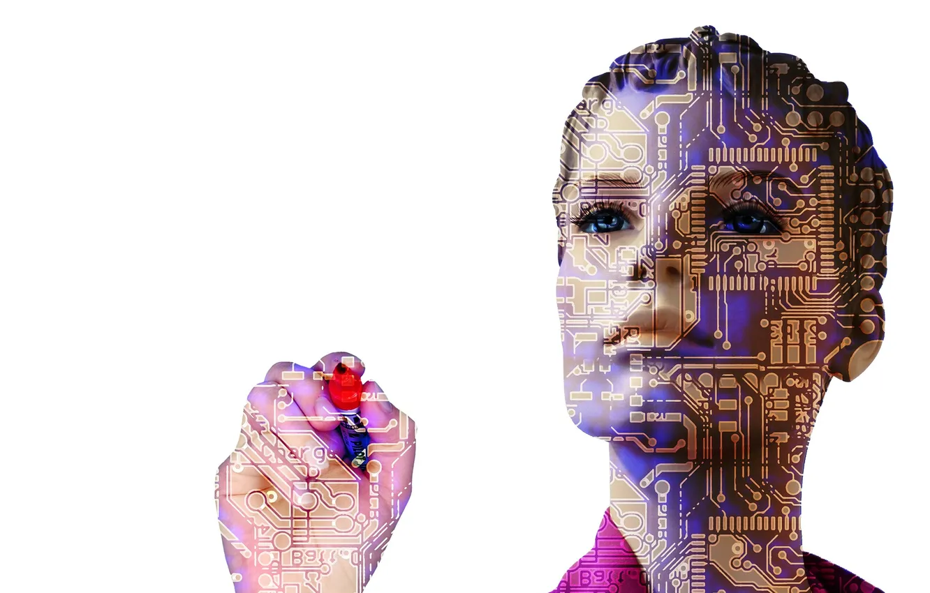Фото обои Intelligence, artificial, copyright
