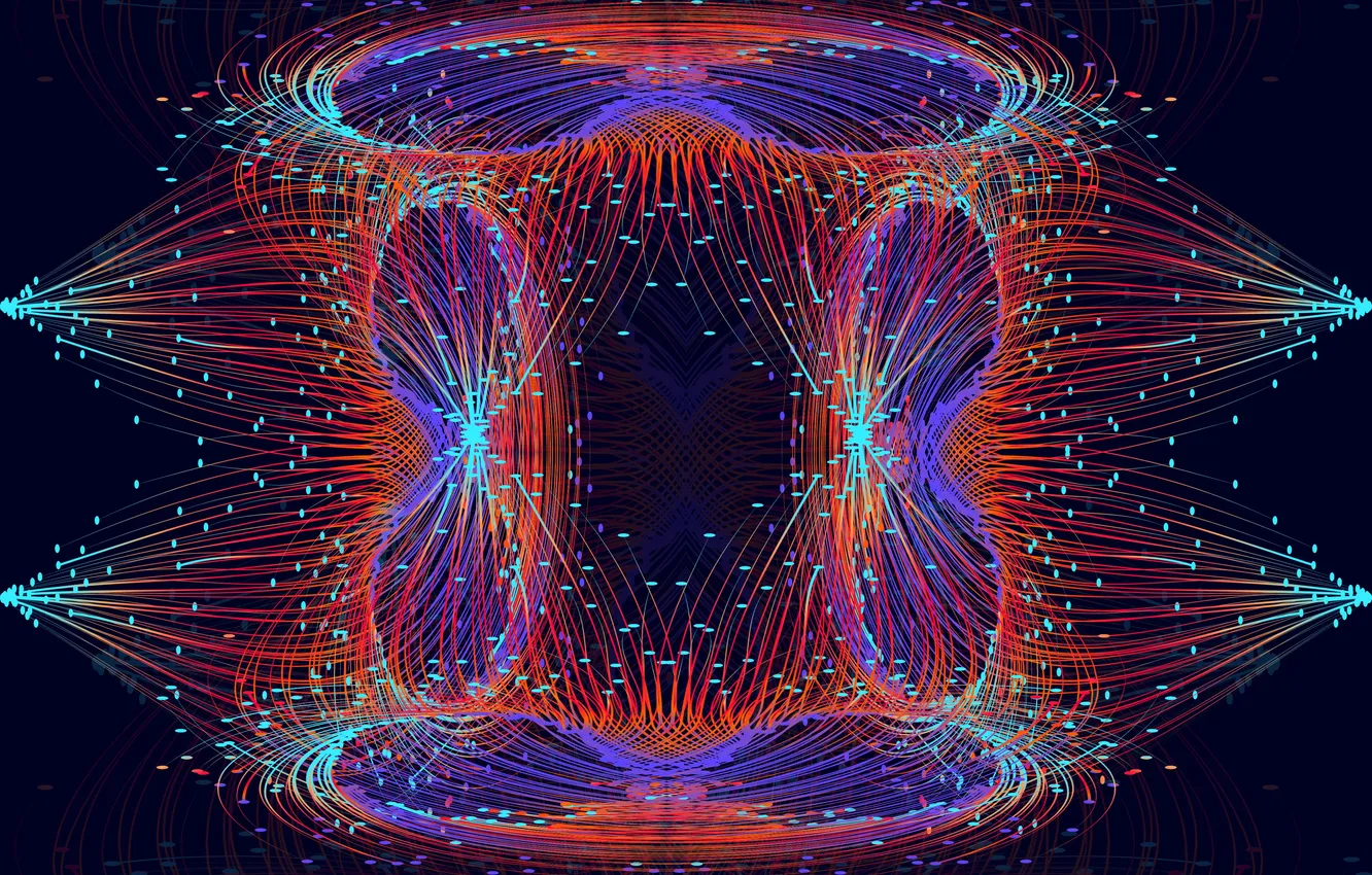 Фото обои design, art, fractal, illustration