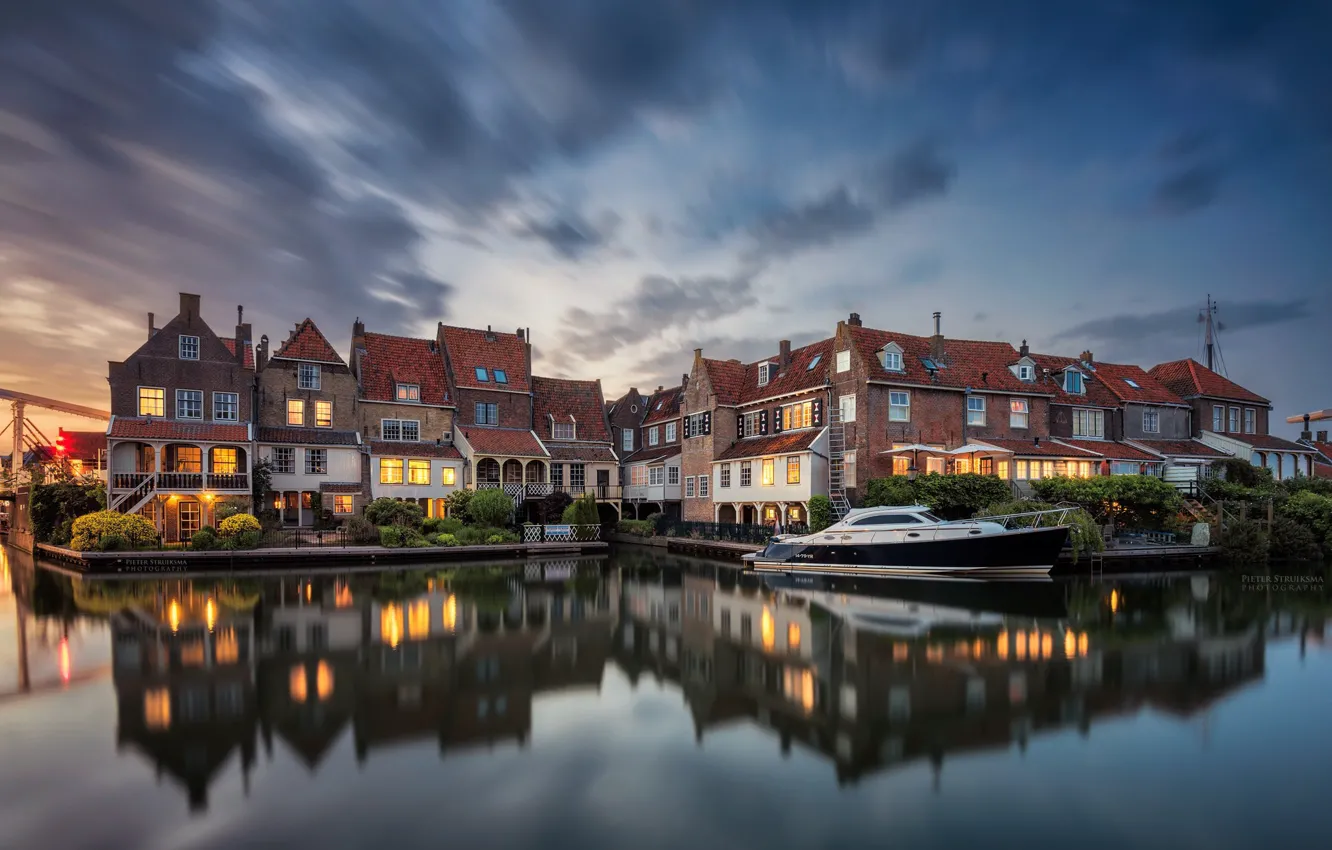 Фото обои Нидерланды, Голландия, Enkhuizen