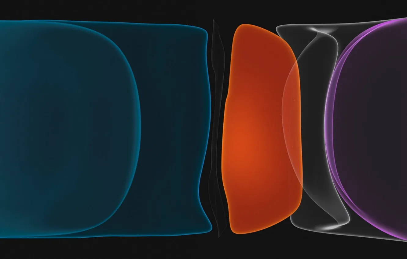 Фото обои iPhone, apple, abstract, dark, September, 2019, iPhone 11