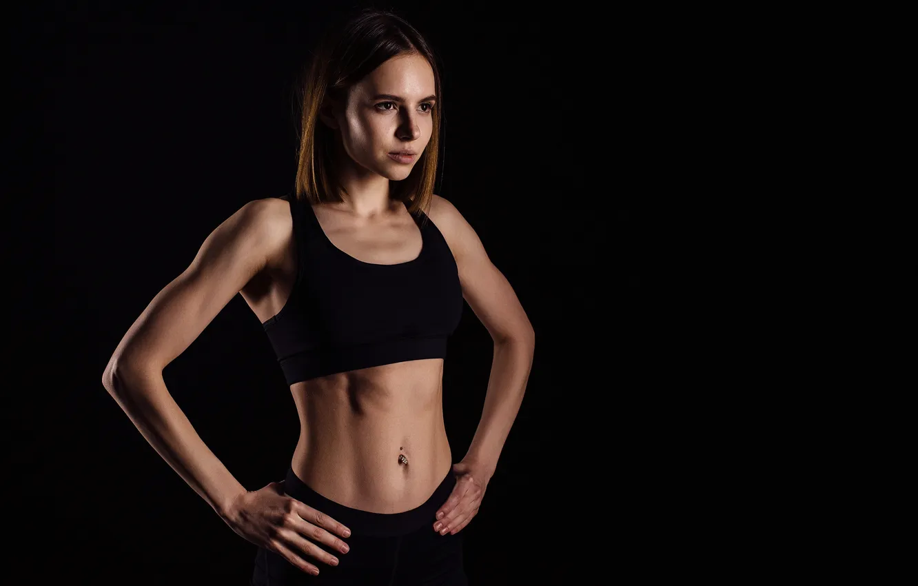 Фото обои girl, cute, adorable, sportswear