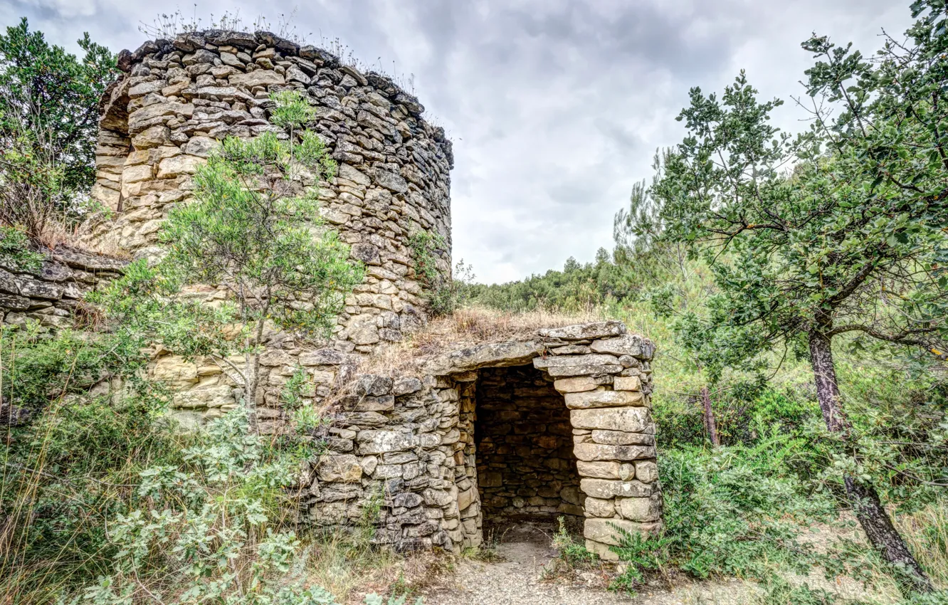 Фото обои развалины, руины, Испания, Каталония