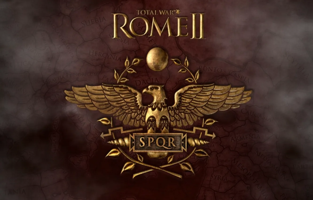 Фото обои gold, war, eagle, rome, empire, total war, strategy, total