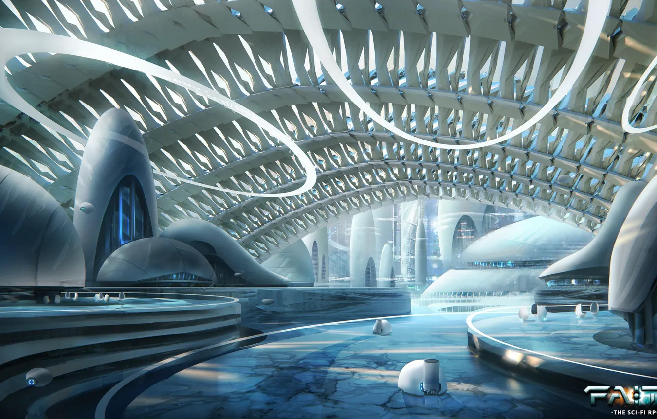 Фото обои faith, robotcityas, al halam city