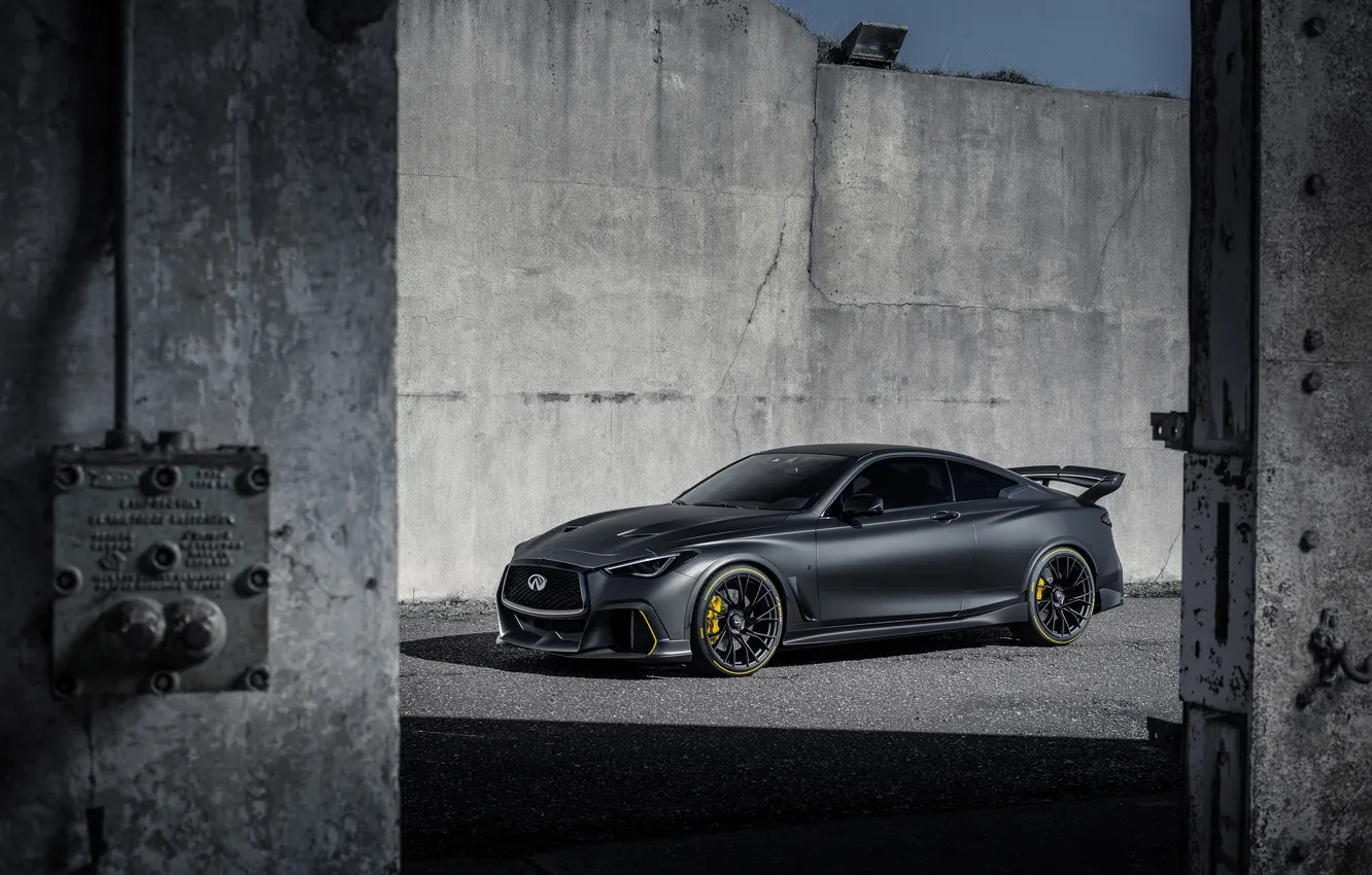 Фото обои Infiniti, 2018, Infiniti Project Black S Prototype