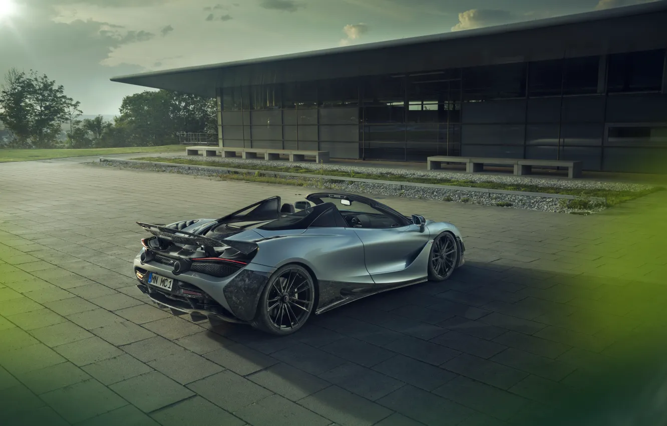 Фото обои McLaren, суперкар, Spider, Novitec, 720S, 2019