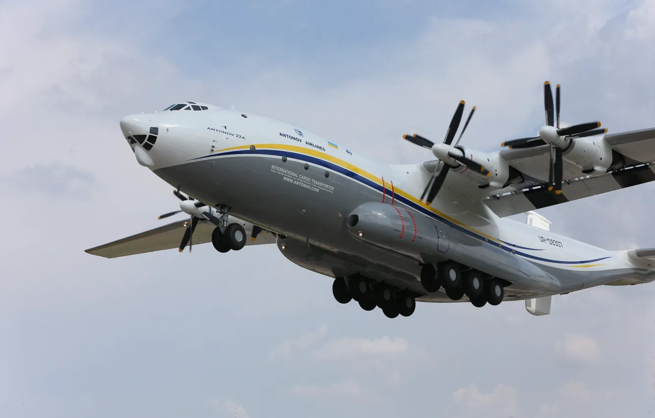 Фото обои Украина, Антонов, транспортный самолёт, Ан-22 «Антей»