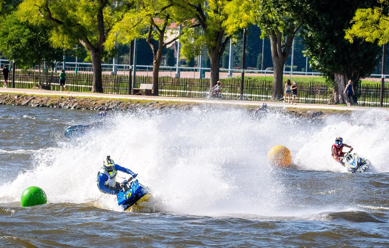 Фото обои скорость, лодки, гонки