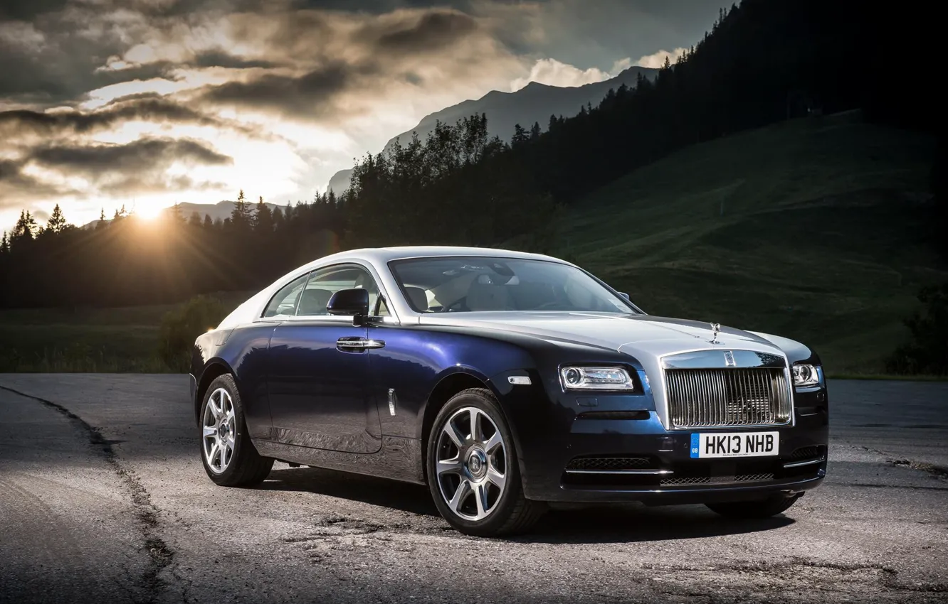 Фото обои Rolls-Royce, Coupe, роллс-ройс, Wraith, врайт