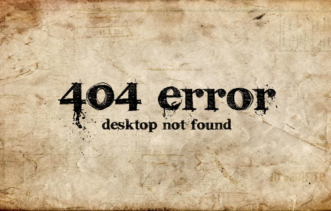 Фото обои Desktop, ошибка, error 404, ошибка 404, not found