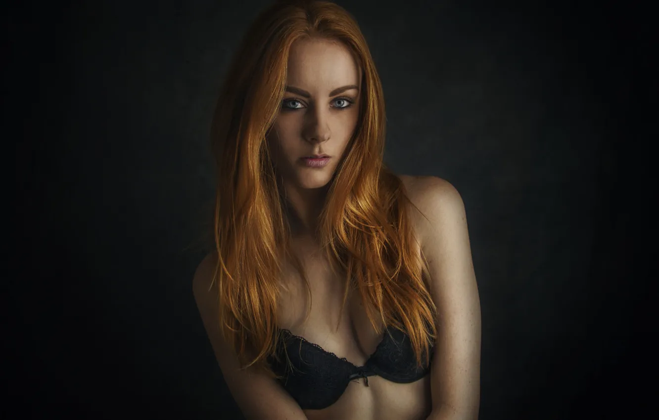Фото обои red, Red, tits, big tits, RED, Tits, Big Tits, red head