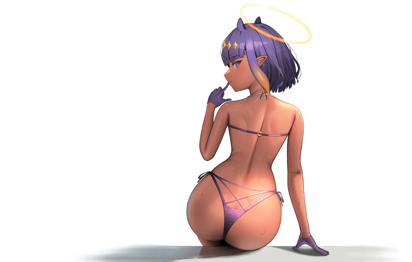 Фото обои kawaii, girl, hot, sexy, ass, anime, butt, babe
