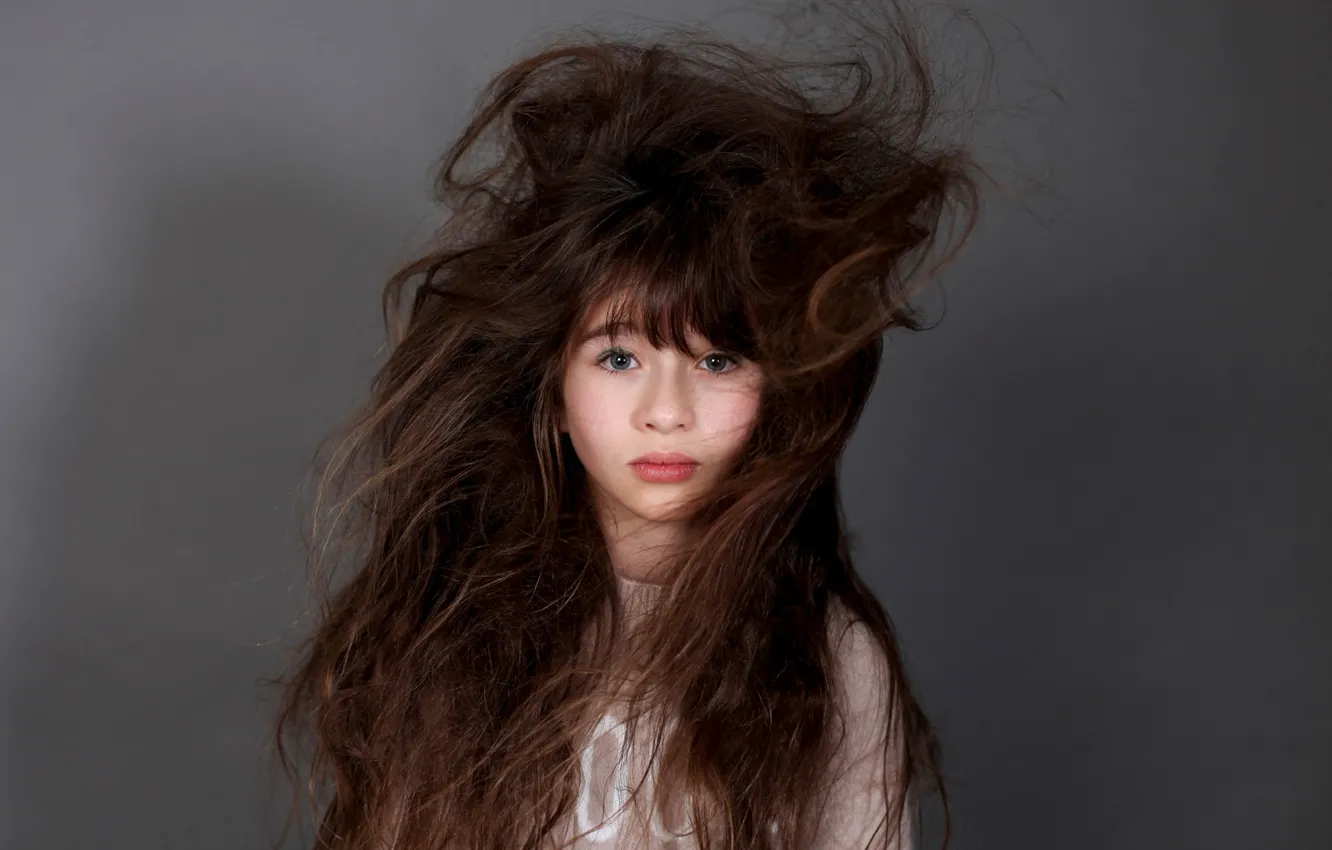 Фото обои взгляд, милая, волосы, актриса, девочка, Малина Вайсман, Malina Weissman