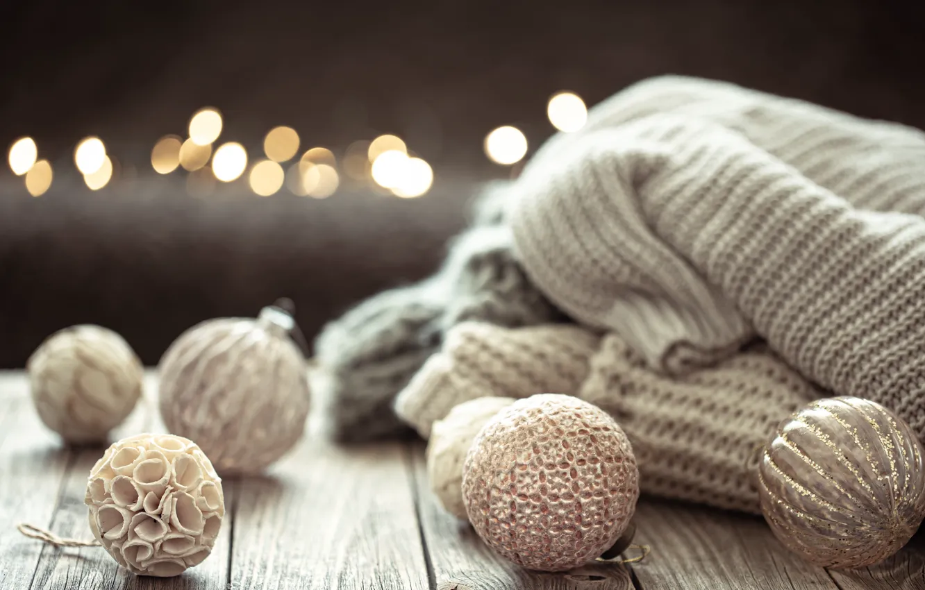 Фото обои украшения, шары, Рождество, Новый год, christmas, new year, vintage, balls