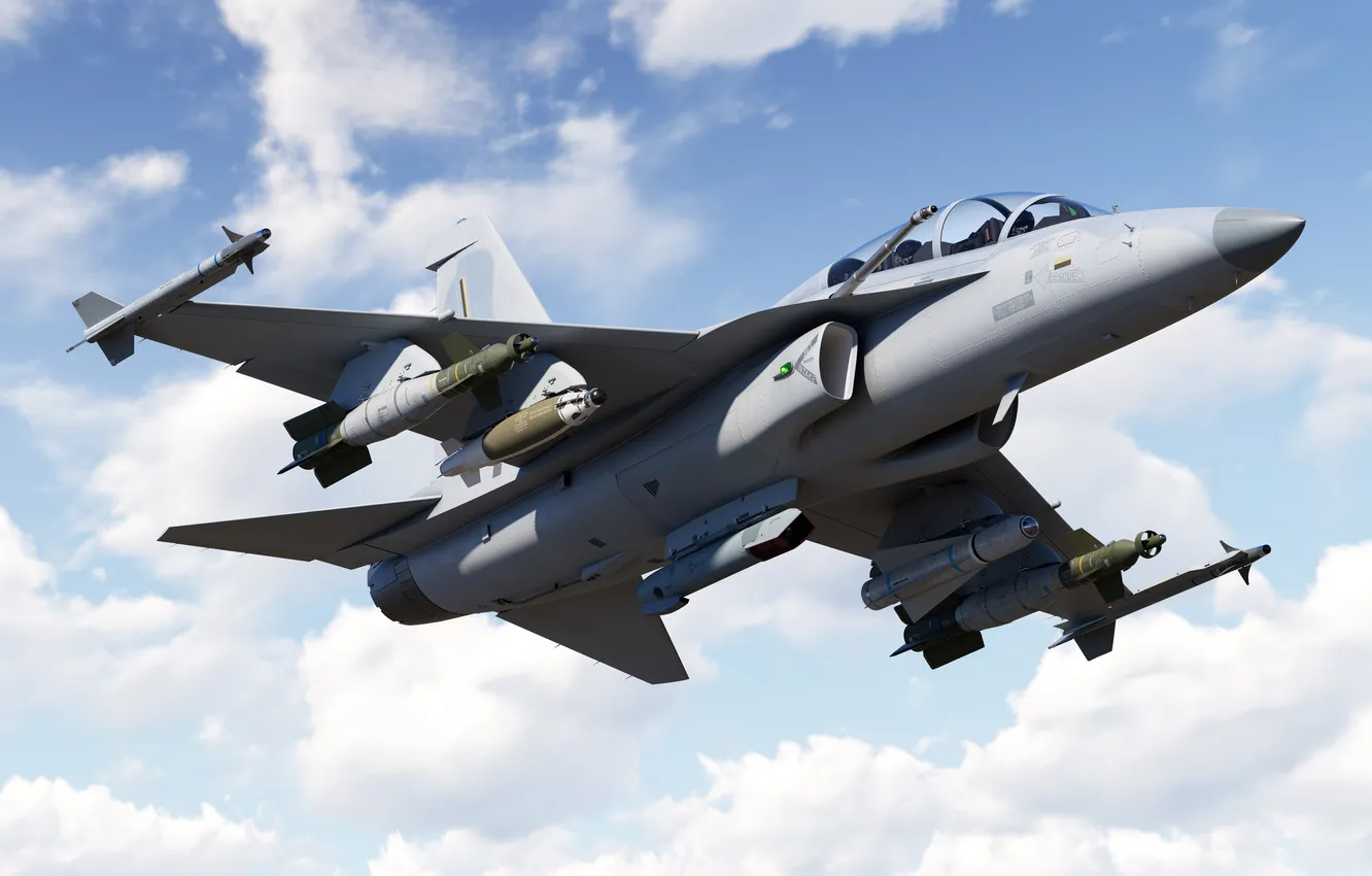 Фото обои fighter, sky, attack aircraft