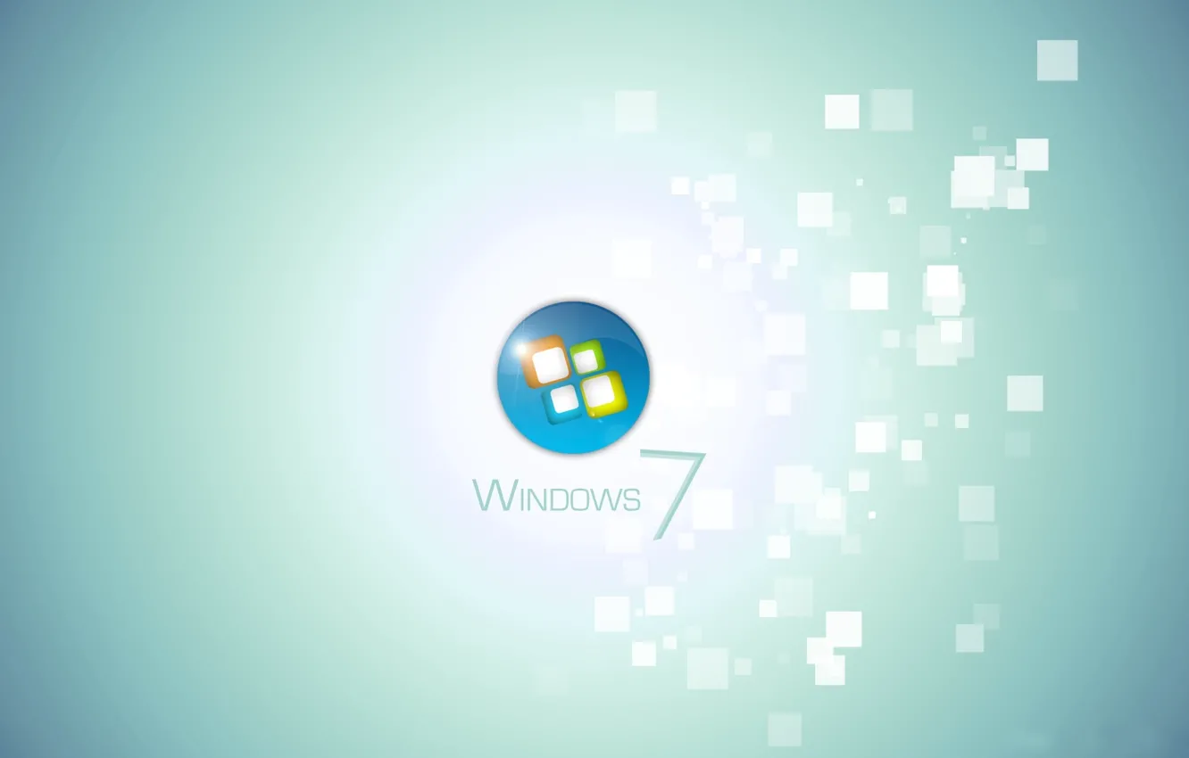 Фото обои логотип, Windows, seven, microsoft, Logo, wallpapers, computers, Hi-Tech