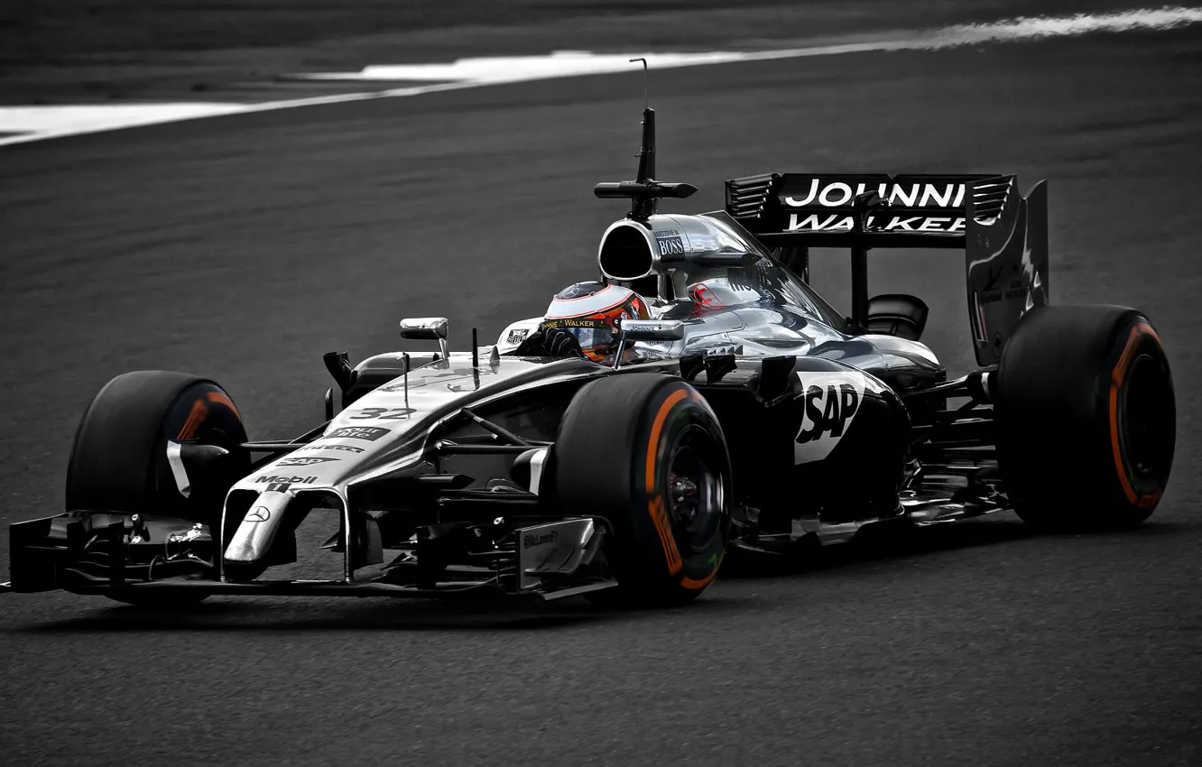 Фото обои гонка, Formula 1, McLaren Mercedes, Stoffel