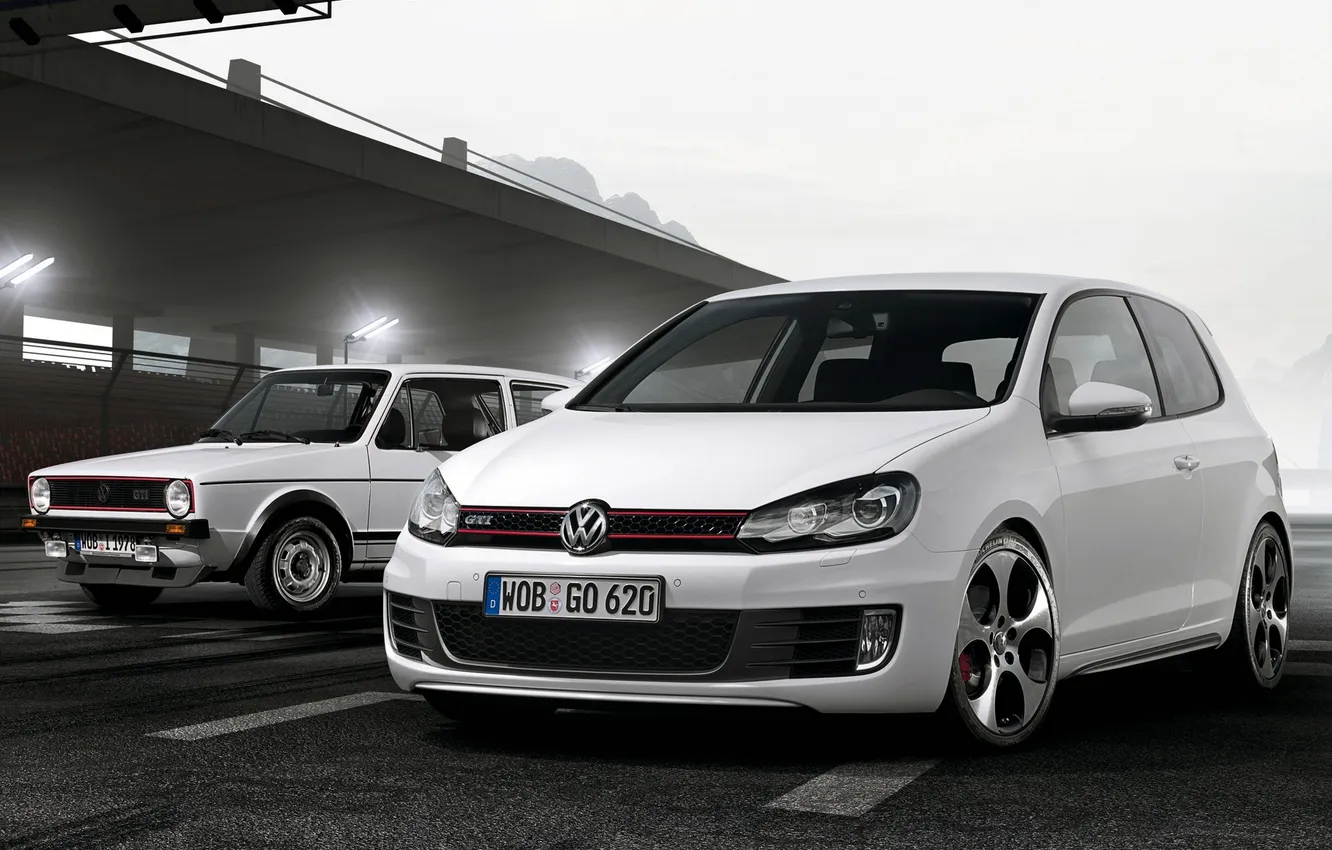 Фото обои Volkswagen, GOLF, GOLF GTI