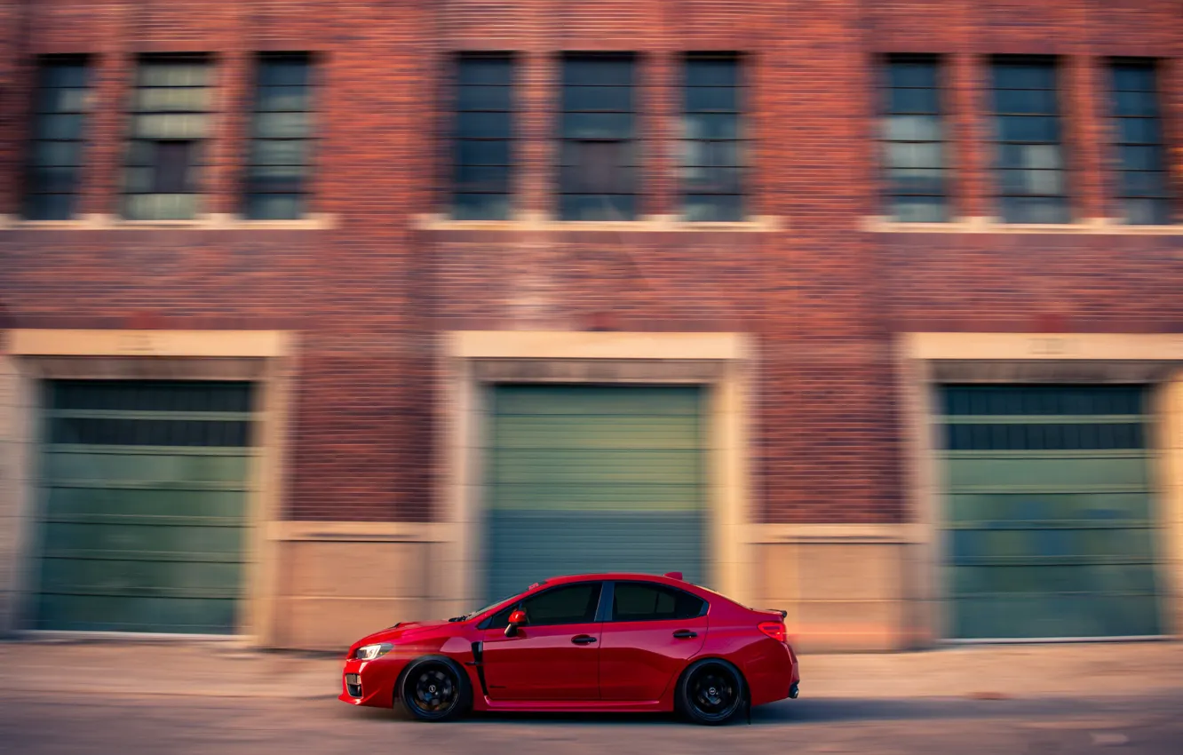 Фото обои фон, скорость, Subaru, автомобиль