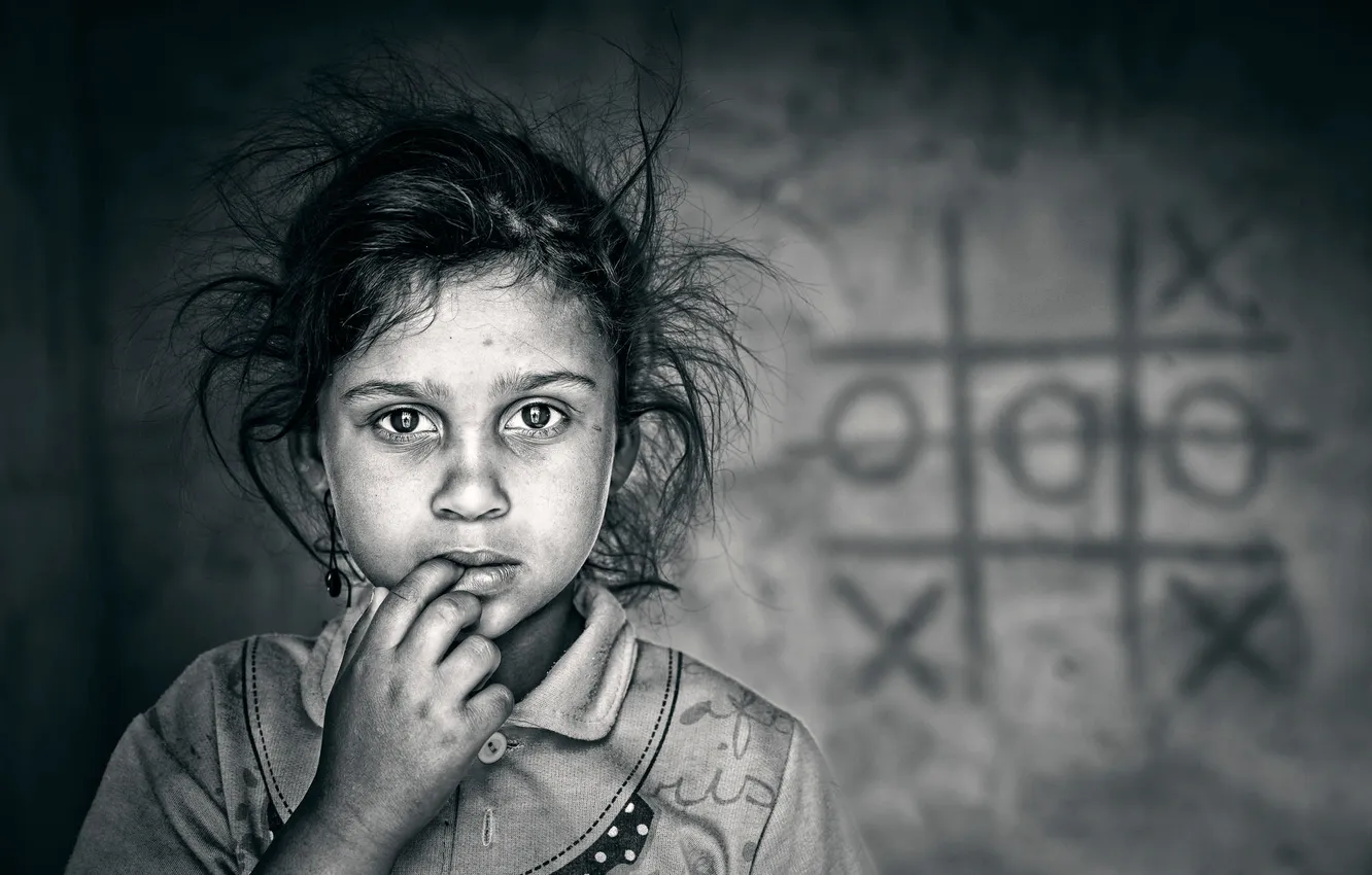 Фото обои девочка, ребёнок, Ирак