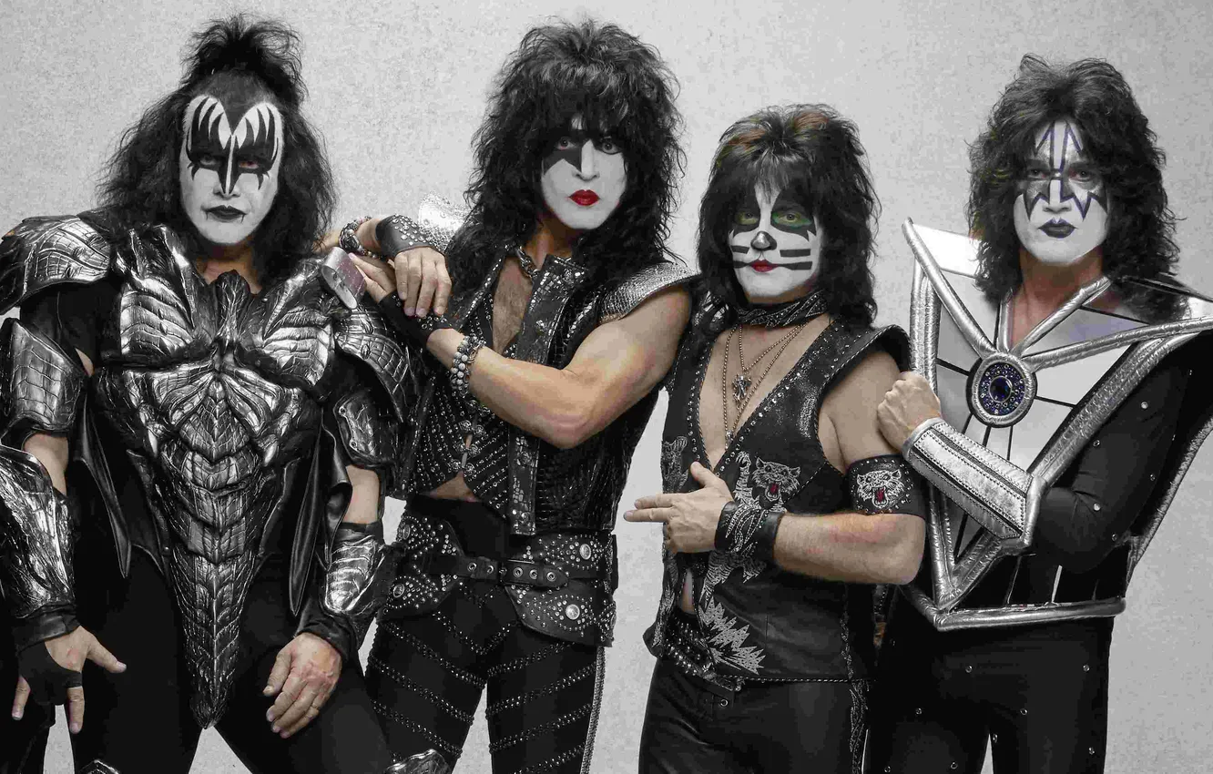 Фото обои music, rock, band, Kiss