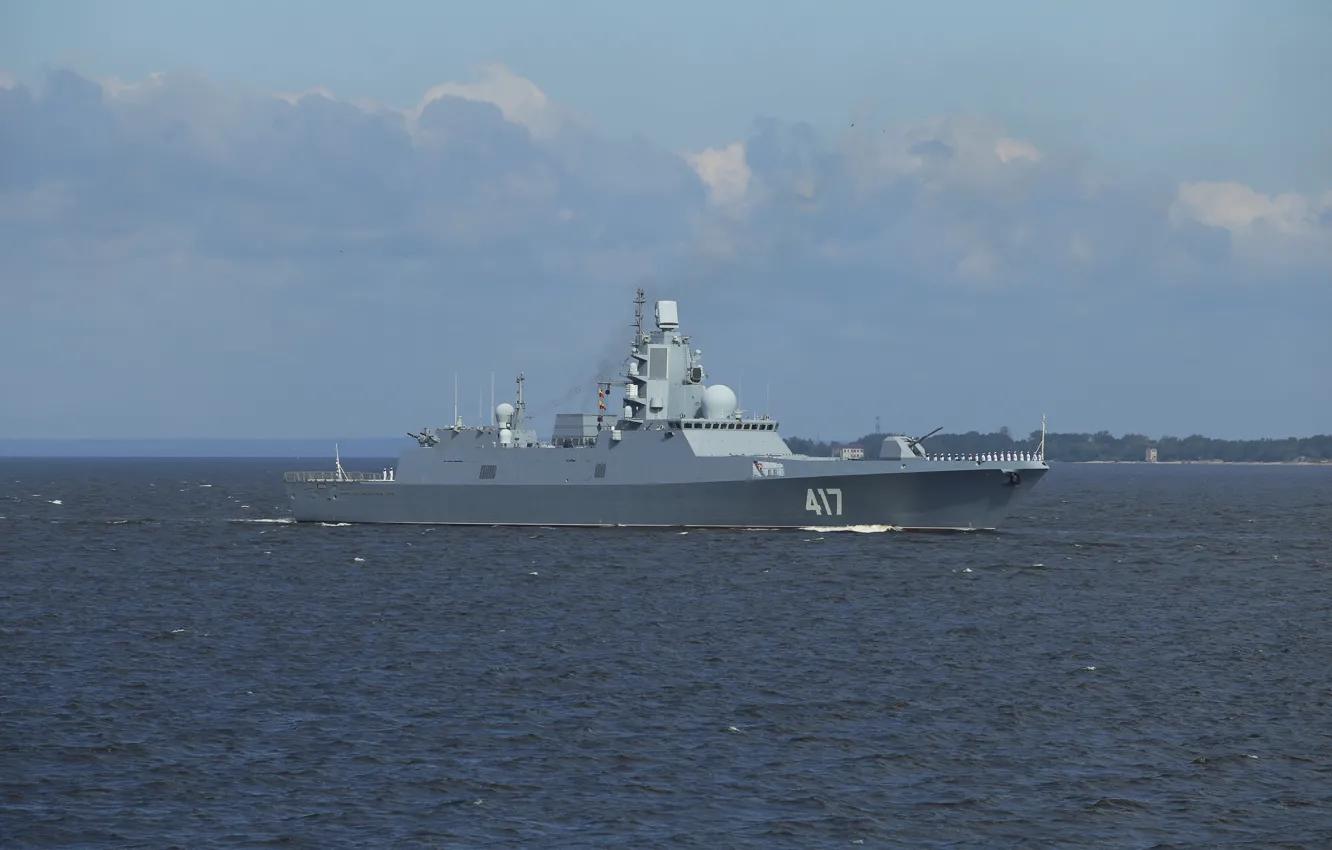 Фото обои фрегат, балтика, адмирал горшков